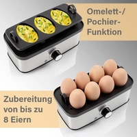 Profi Cook PC-EK 1275 PC-EK 1275 Eierkocher Edelstahl Profi Cook PC-EK 1275 PC-EK 1275 Eierkocher Edelstahl