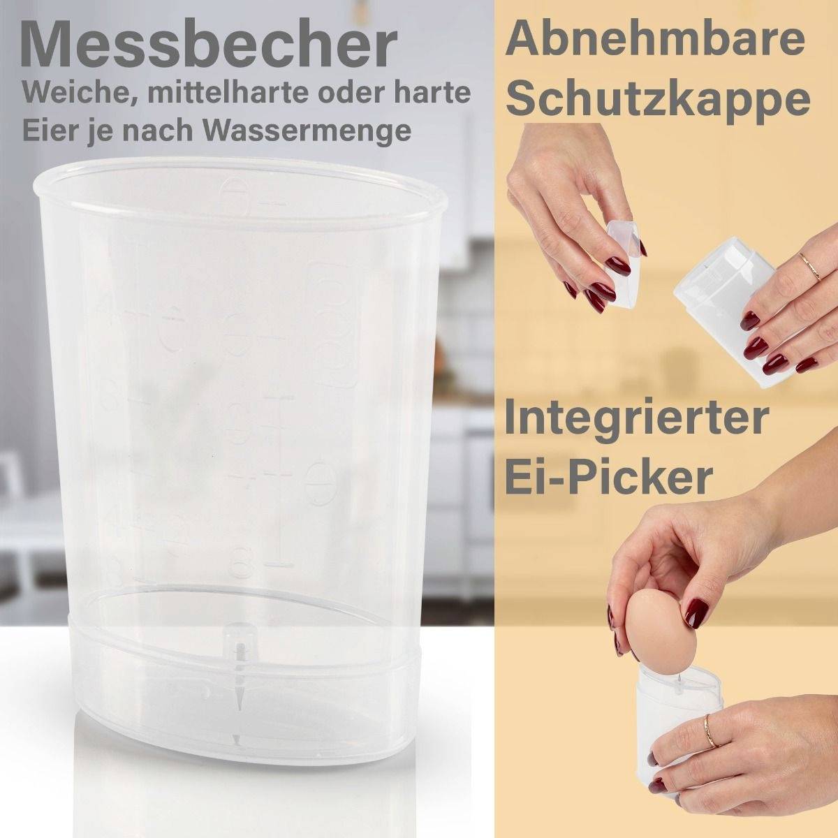 Profi Cook PC-EK 1275 PC-EK 1275 Eierkocher Edelstahl