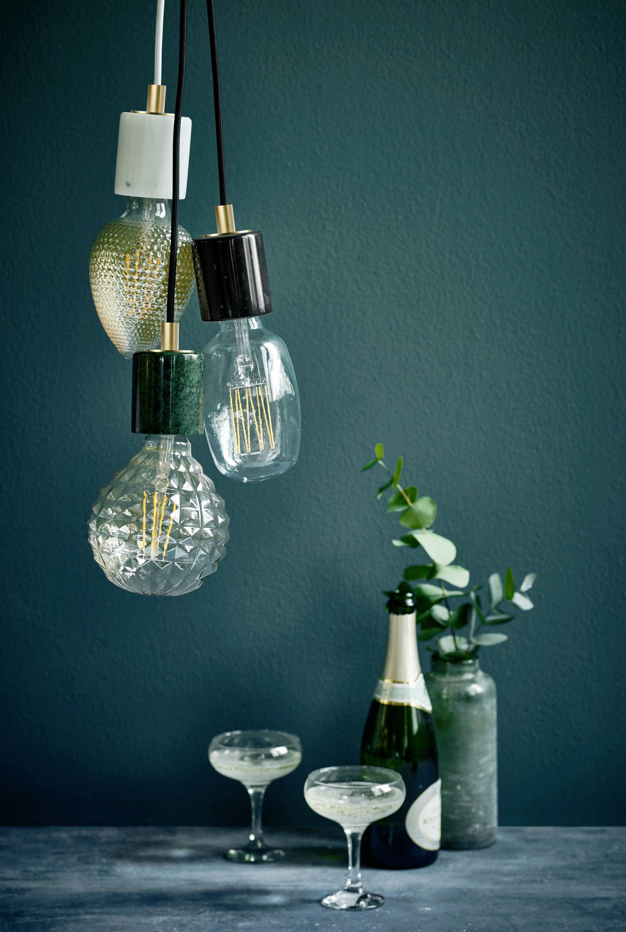 Nordlux Siv 45883003 Pendelleuchte E27 Schwarz