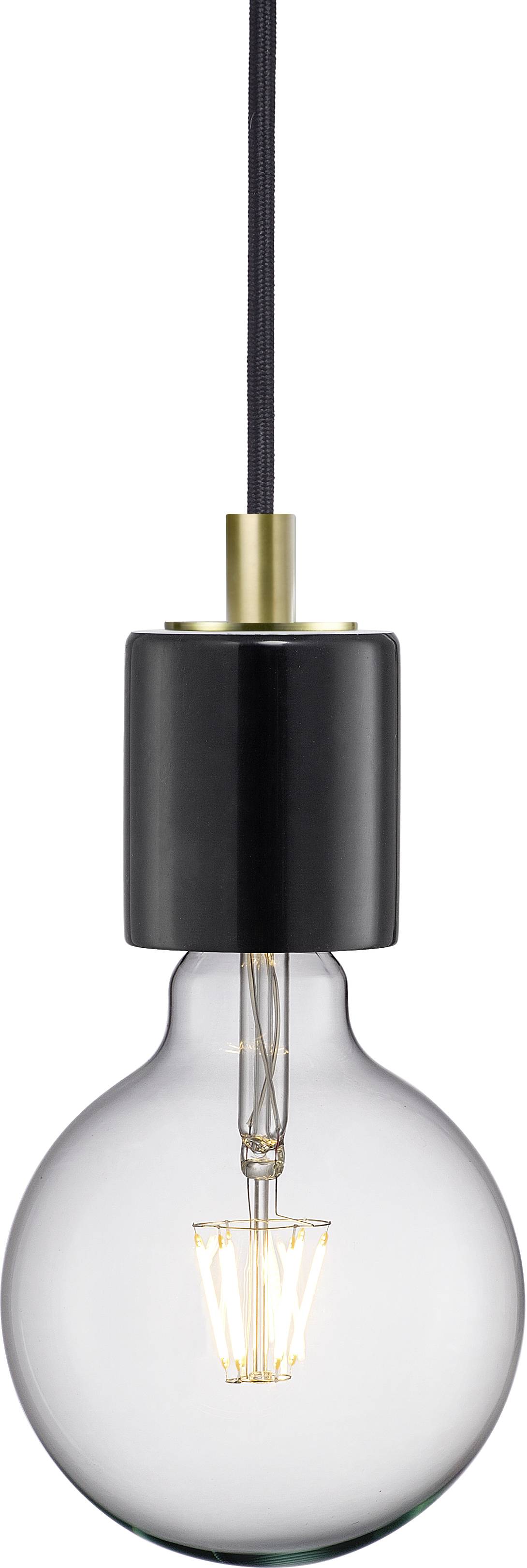 Nordlux Siv 45883003 Pendelleuchte E27 Schwarz