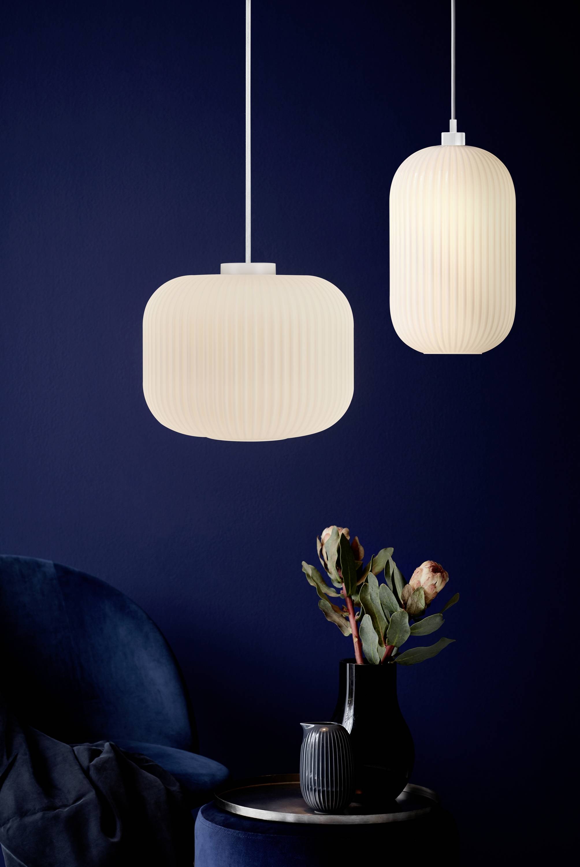 Nordlux Milford 20 46573001 Pendelleuchte E27 Weiß