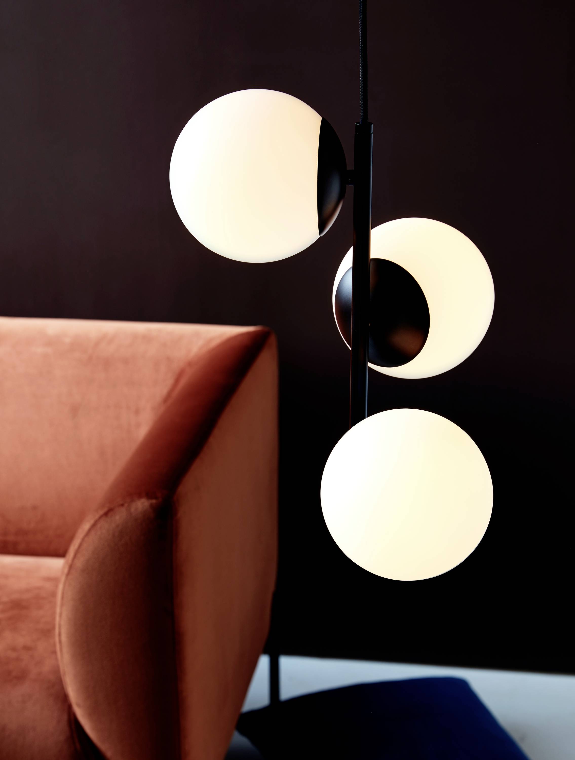 Nordlux Lilly 48603003 Pendelleuchte E14 Schwarz