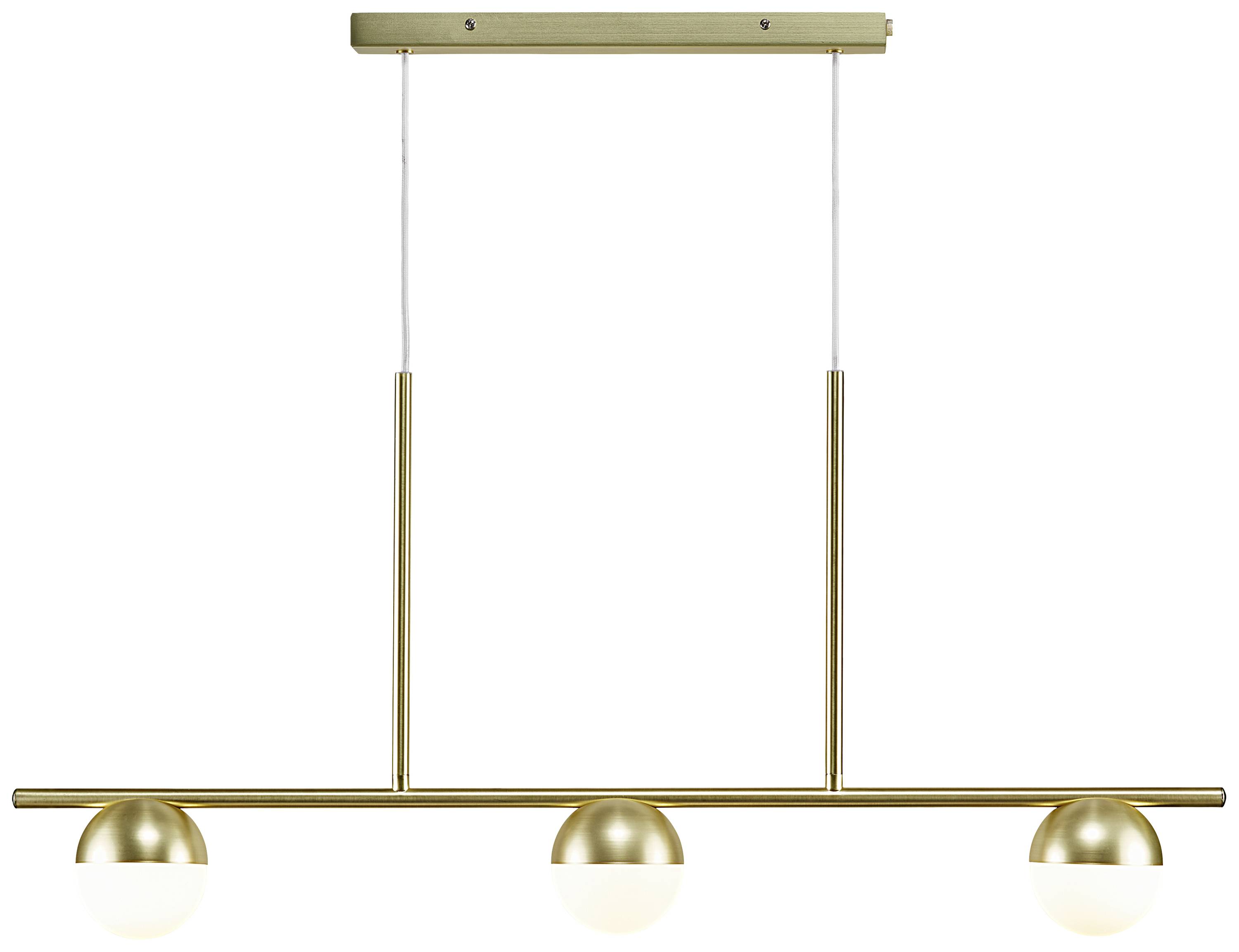 Nordlux Contina 3-Spot 2010953035 Pendelleuchte G9 Messing