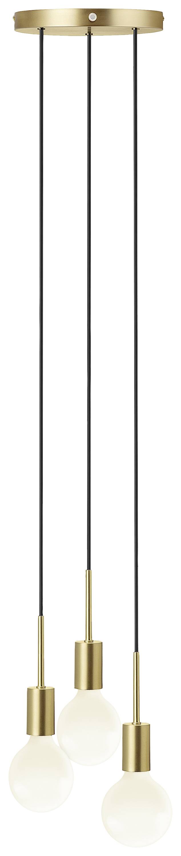Nordlux Paco 3-Spot 2112063035 Pendelleuchte E27 Messing