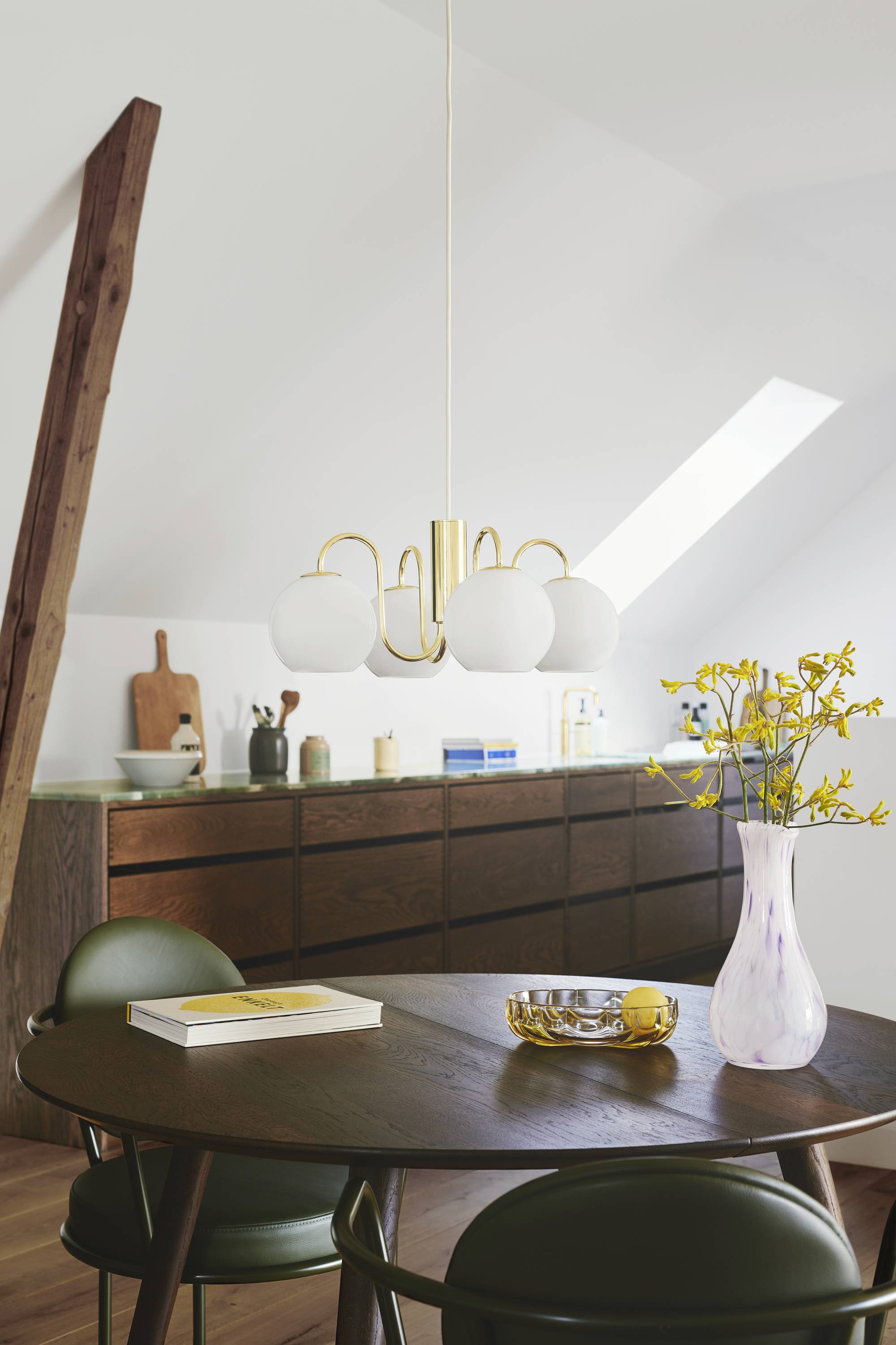 Nordlux Franca 2312543035 Pendelleuchte E14 Messing