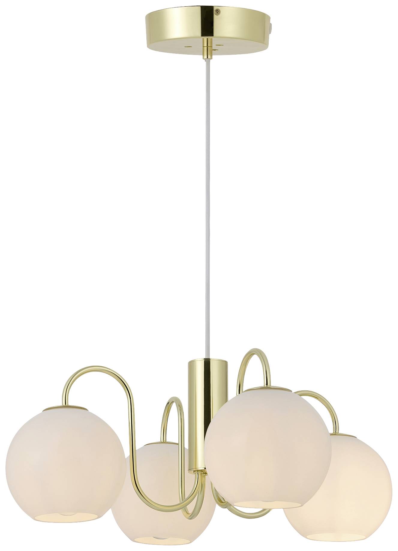 Nordlux Franca 2312543035 Pendelleuchte E14 Messing