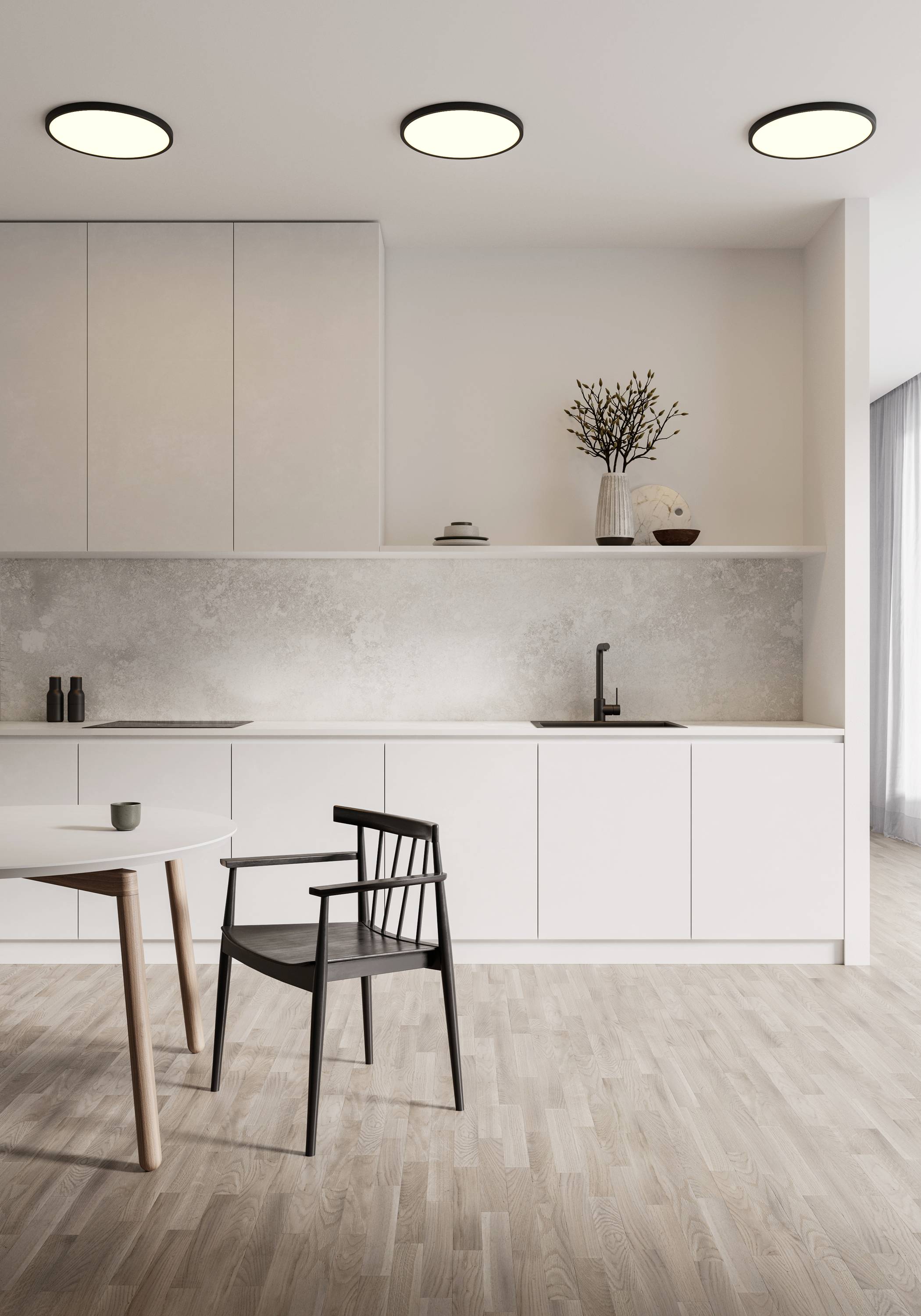 Nordlux 2015136103 Oja Smart 42 LED-Deckenleuchte LED-Modul 20.00W Schwarz