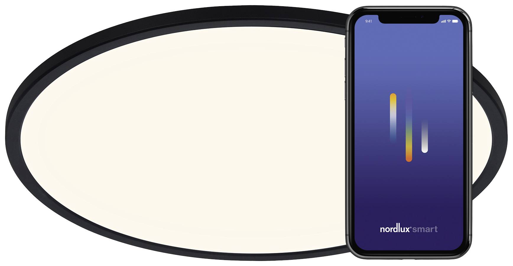 Nordlux 2015146103 Oja Smart 60 LED-Deckenleuchte LED-Modul 30.00W