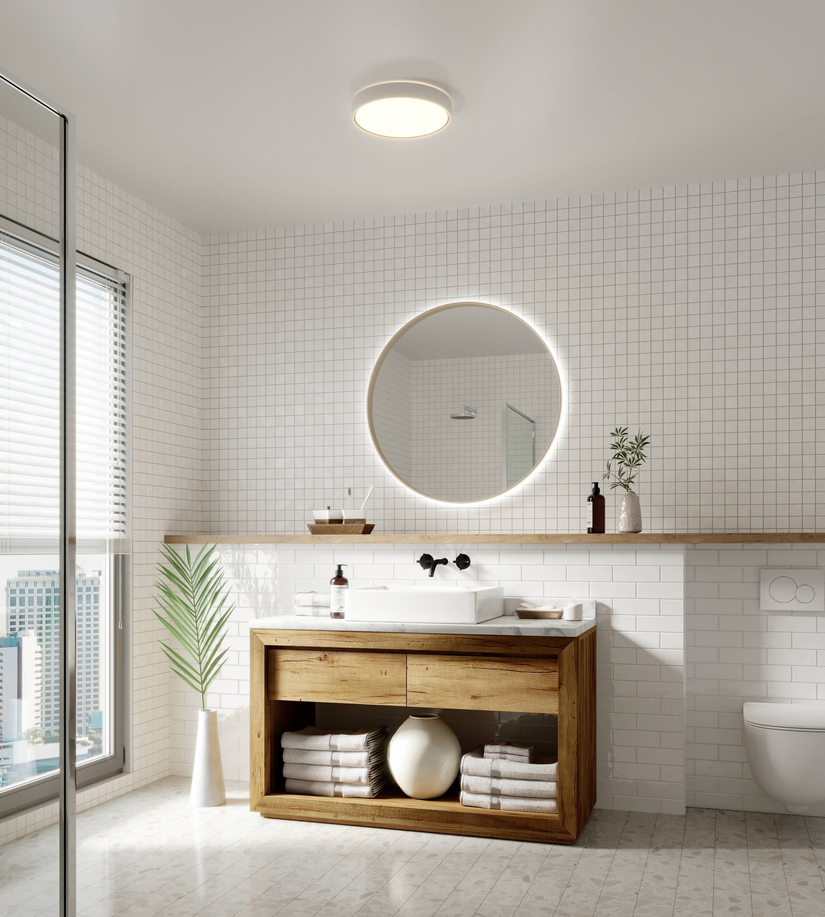 Nordlux 2015356101 Noxy LED-Deckenleuchte LED-Modul Weiß