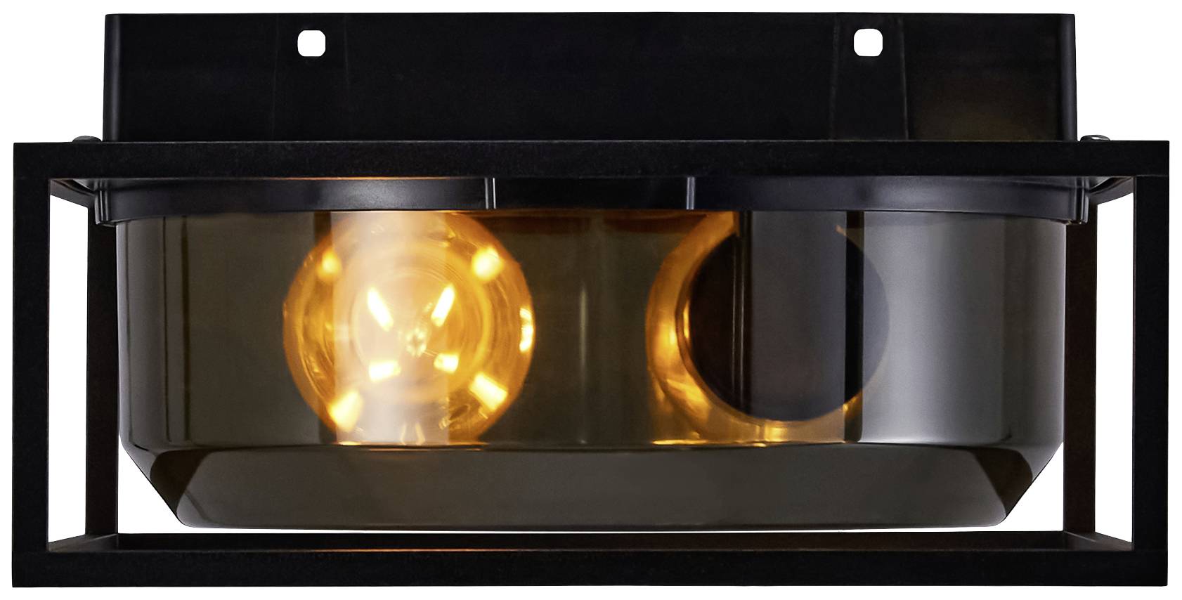 Nordlux 2218126047 Griffin Außendeckenleuchte E27 Rauch