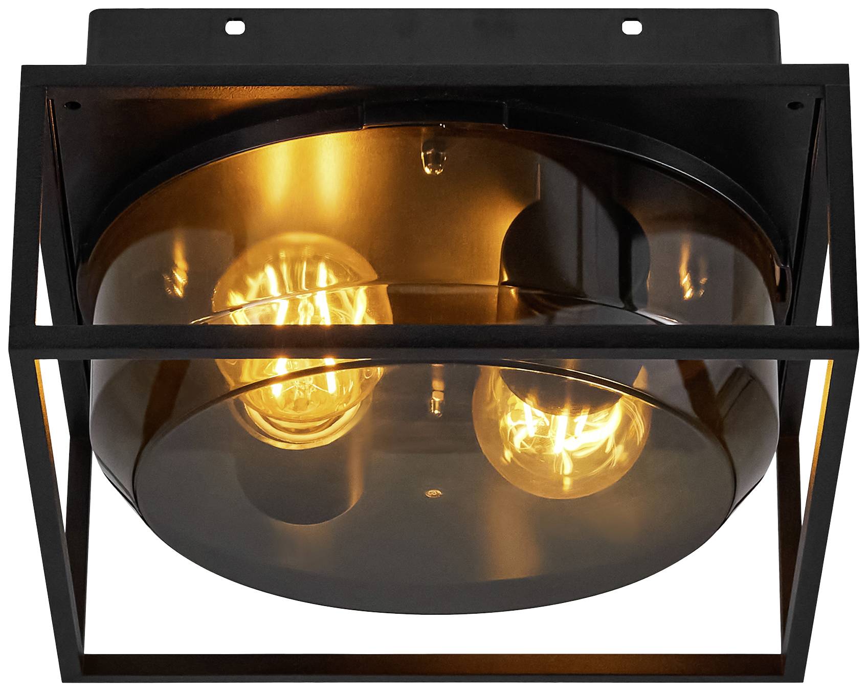 Nordlux 2218126047 Griffin Außendeckenleuchte E27 Rauch