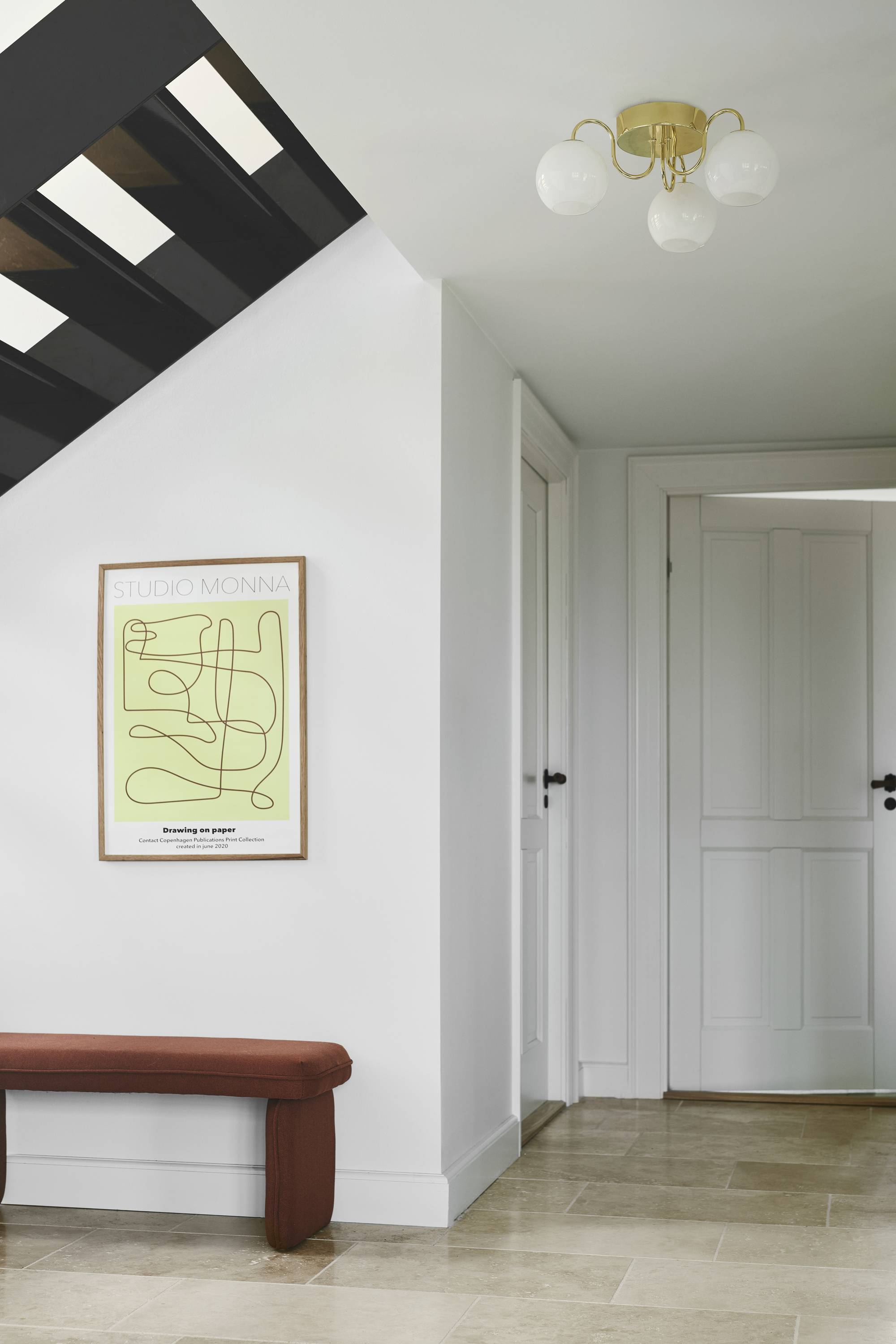 Nordlux 2312506035 Franca Deckenleuchte E14 Messing