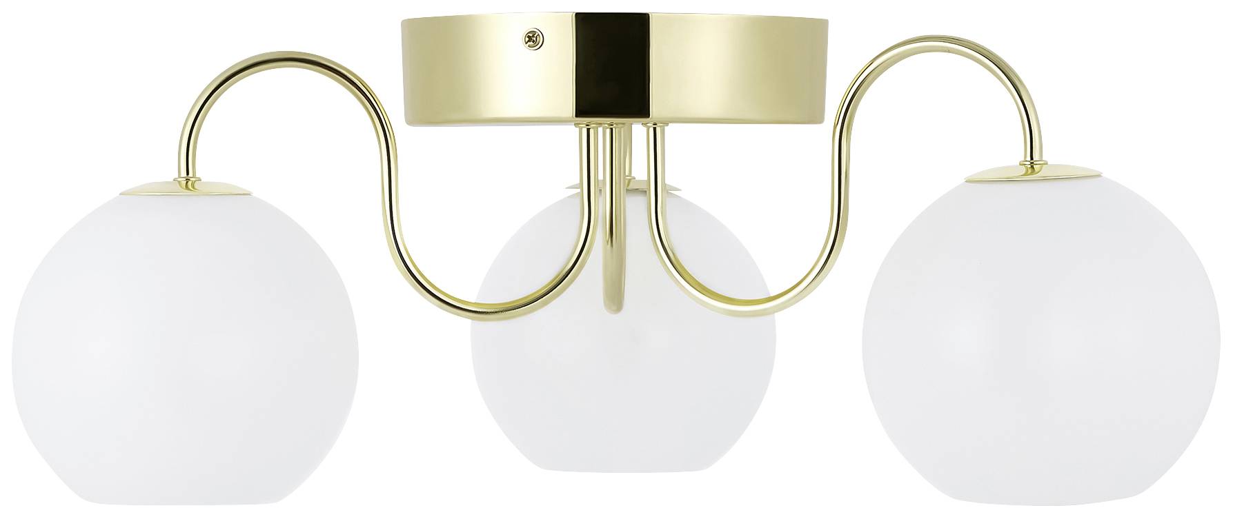 Nordlux 2312506035 Franca Deckenleuchte E14 Messing