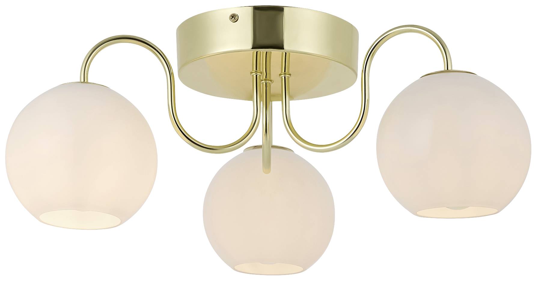 Nordlux 2312506035 Franca Deckenleuchte E14 Messing