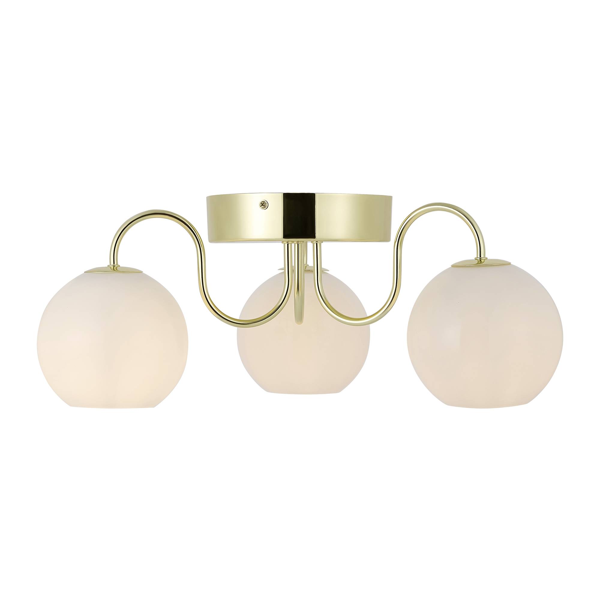 Nordlux 2312506035 Franca Deckenleuchte E14 Messing