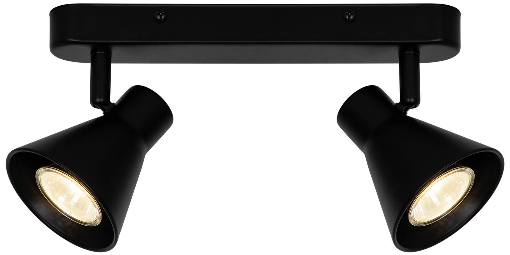 Nordlux Eik 2 45770103 Wandleuchte GU10 Schwarz