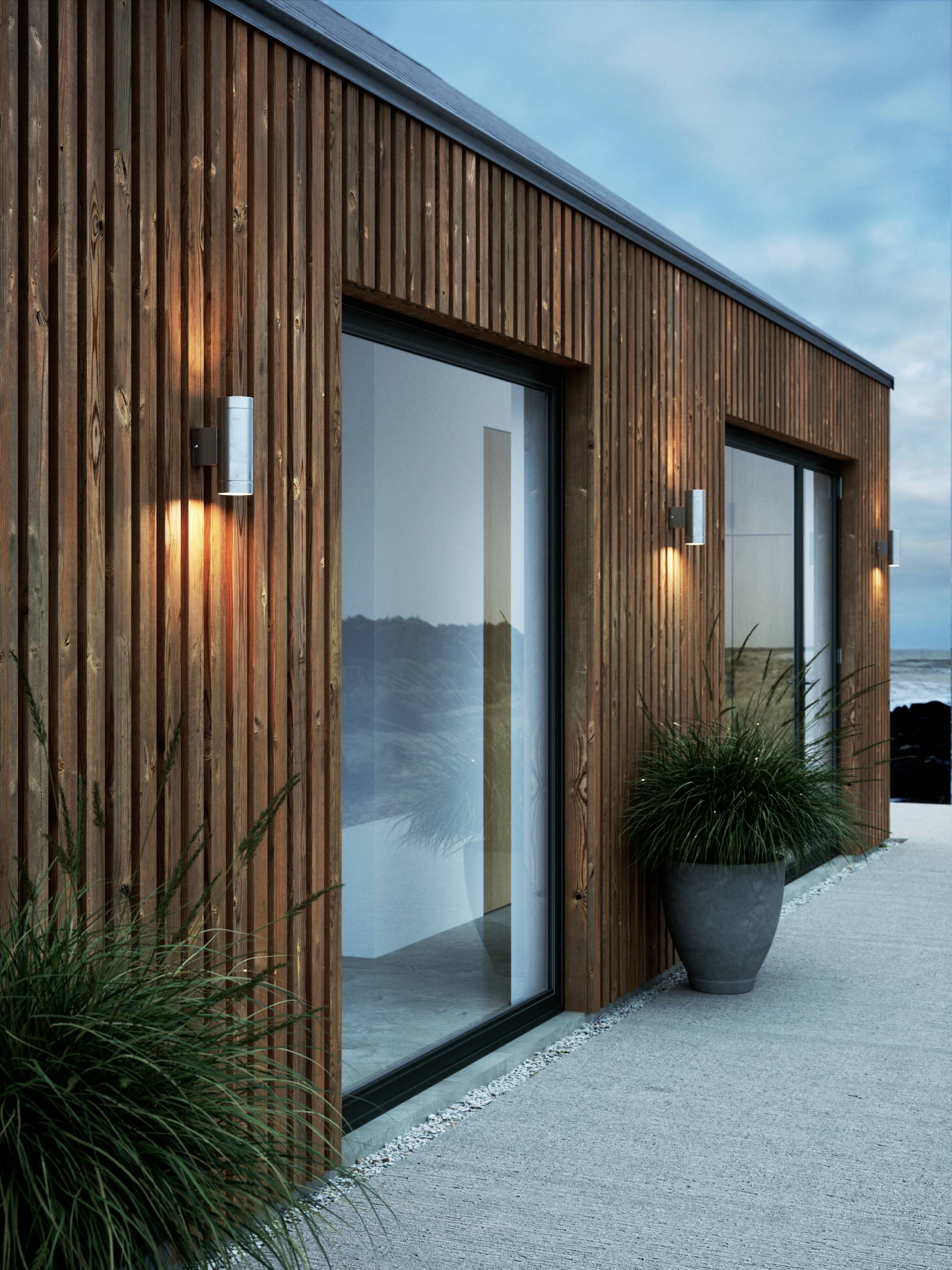 Nordlux Tin Maxi Double 21519931 Außenwandleuchte GU10 Verzinkt