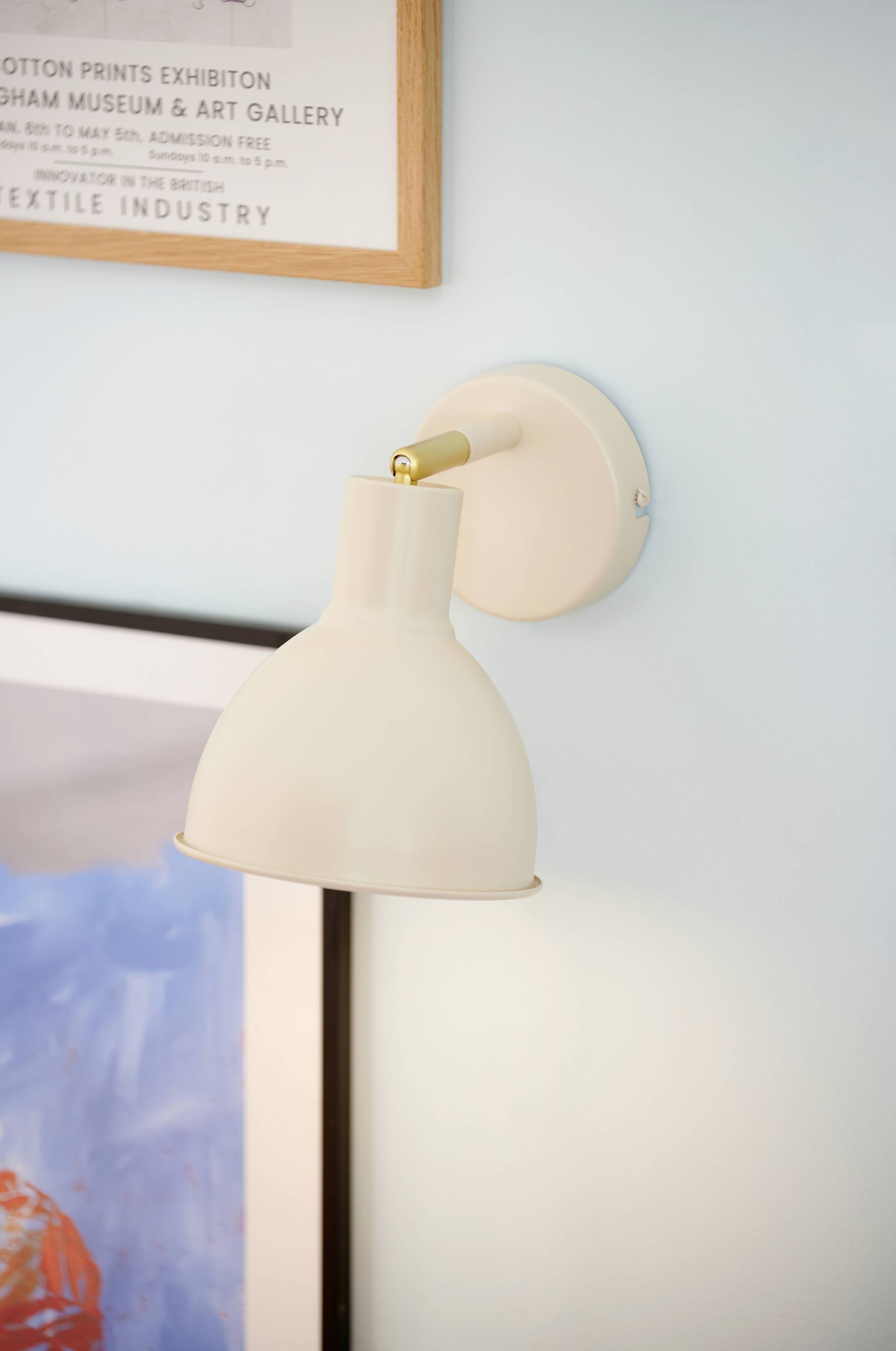 Nordlux Pop 45841009 Wandleuchte E27 Beige