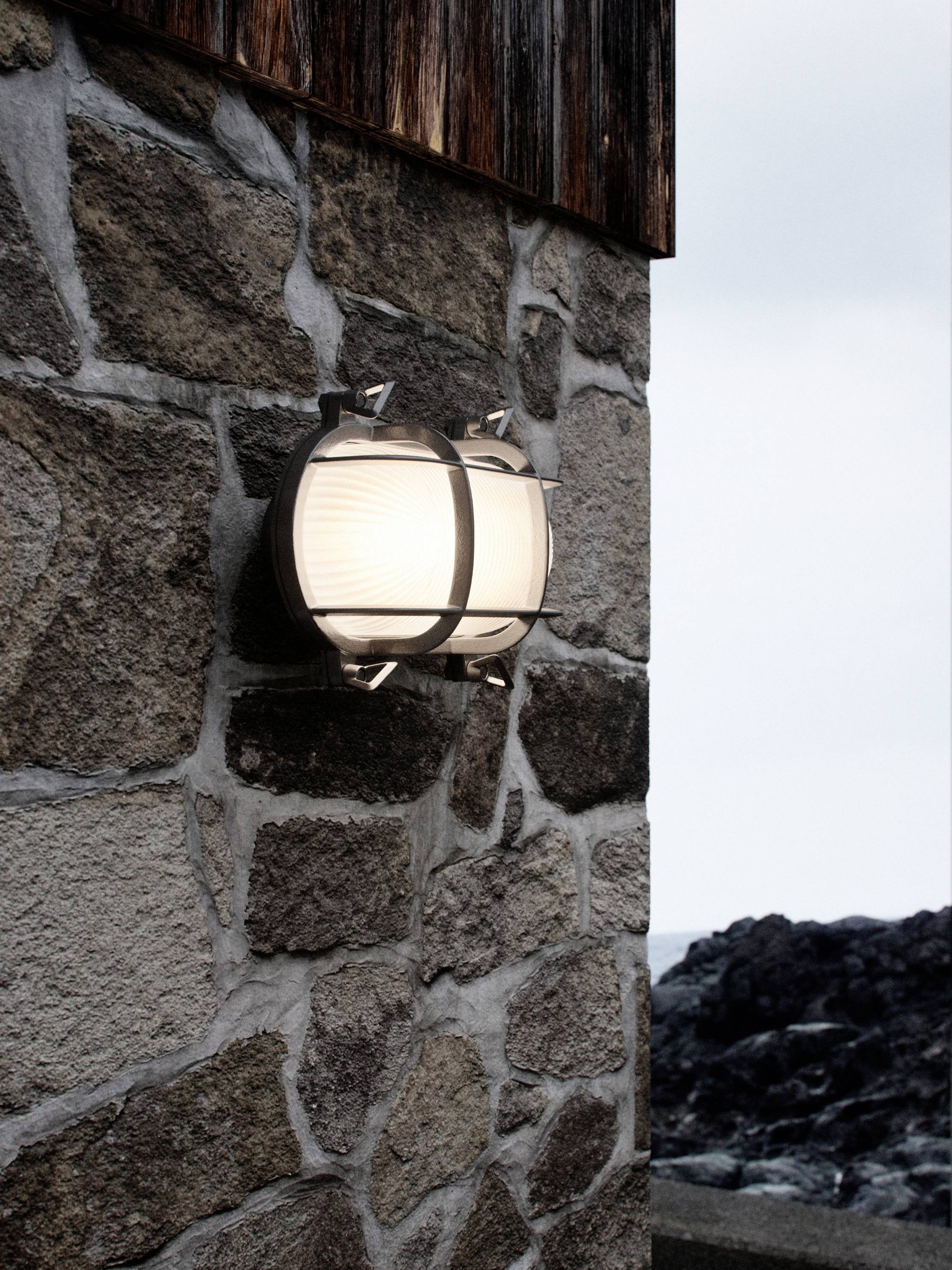 Nordlux Helford 49031055 Außenwandleuchte E27 Nickel