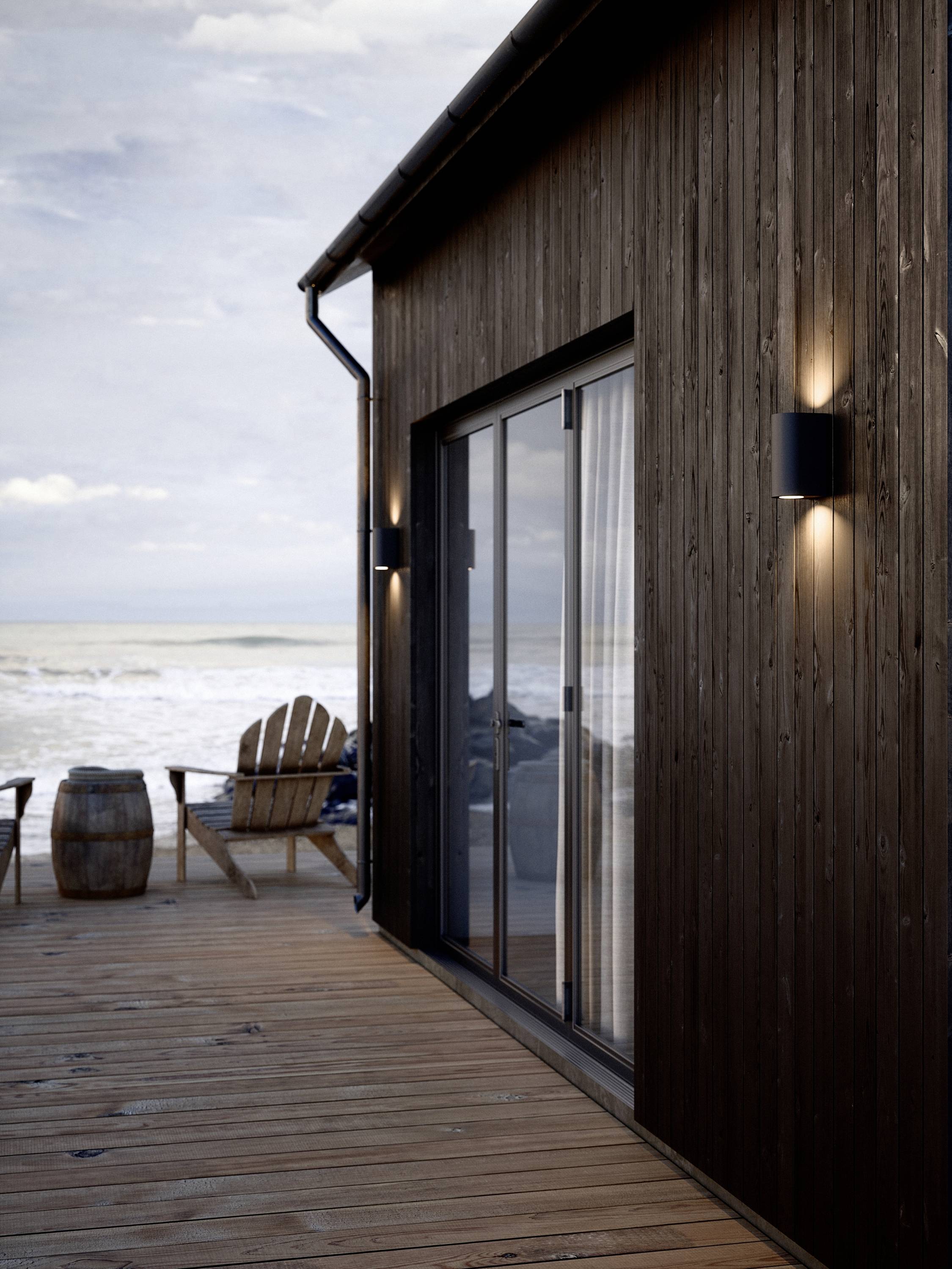 Nordlux Canto Maxi 2 49721203 Außenwandleuchte GU10 Schwarz