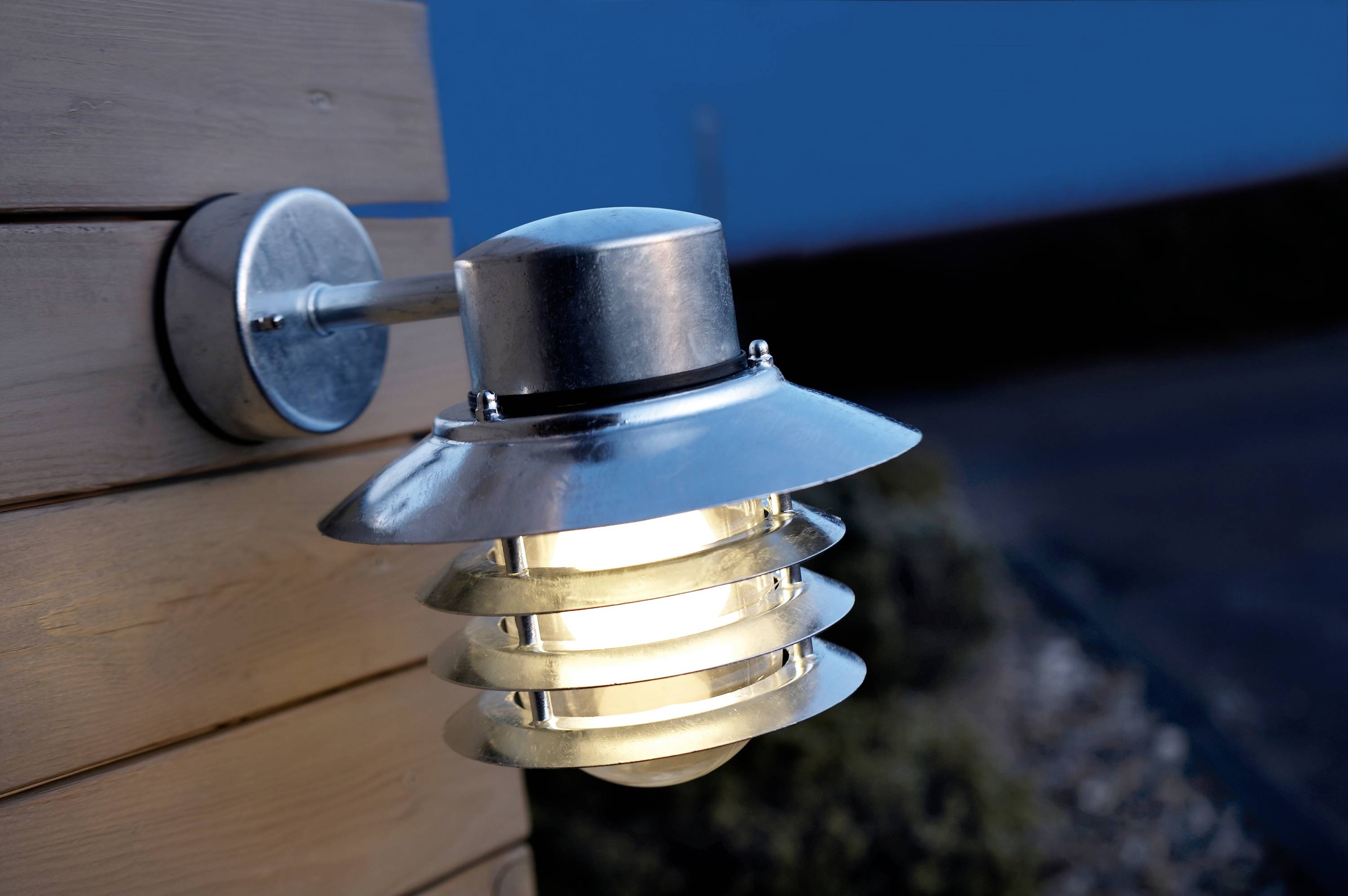 Nordlux Vejers Down 74461031 Außenwandleuchte E27 Verzinkt