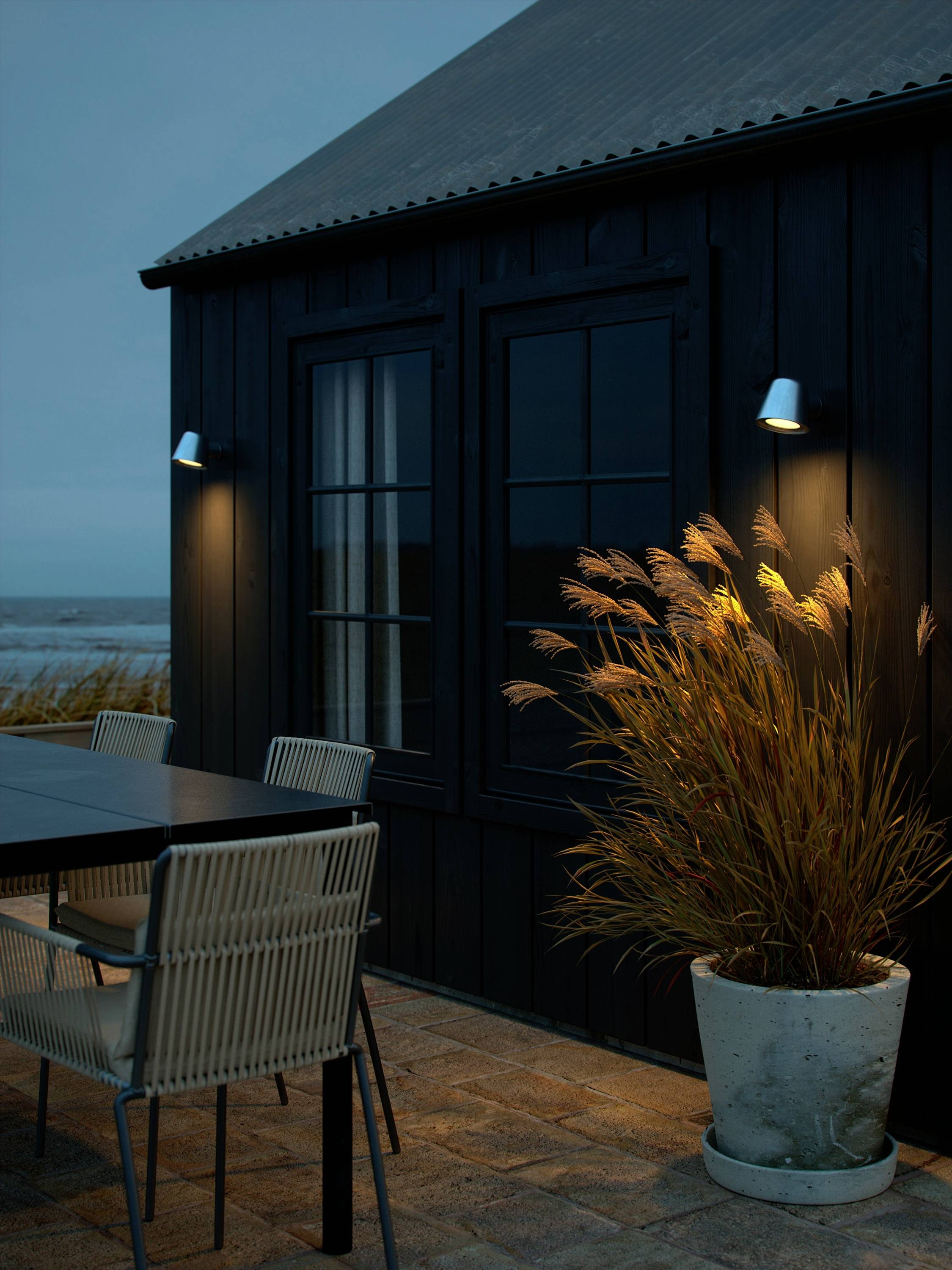 Nordlux Aleria 2019131031 Wandleuchte GU10 Verzinkt