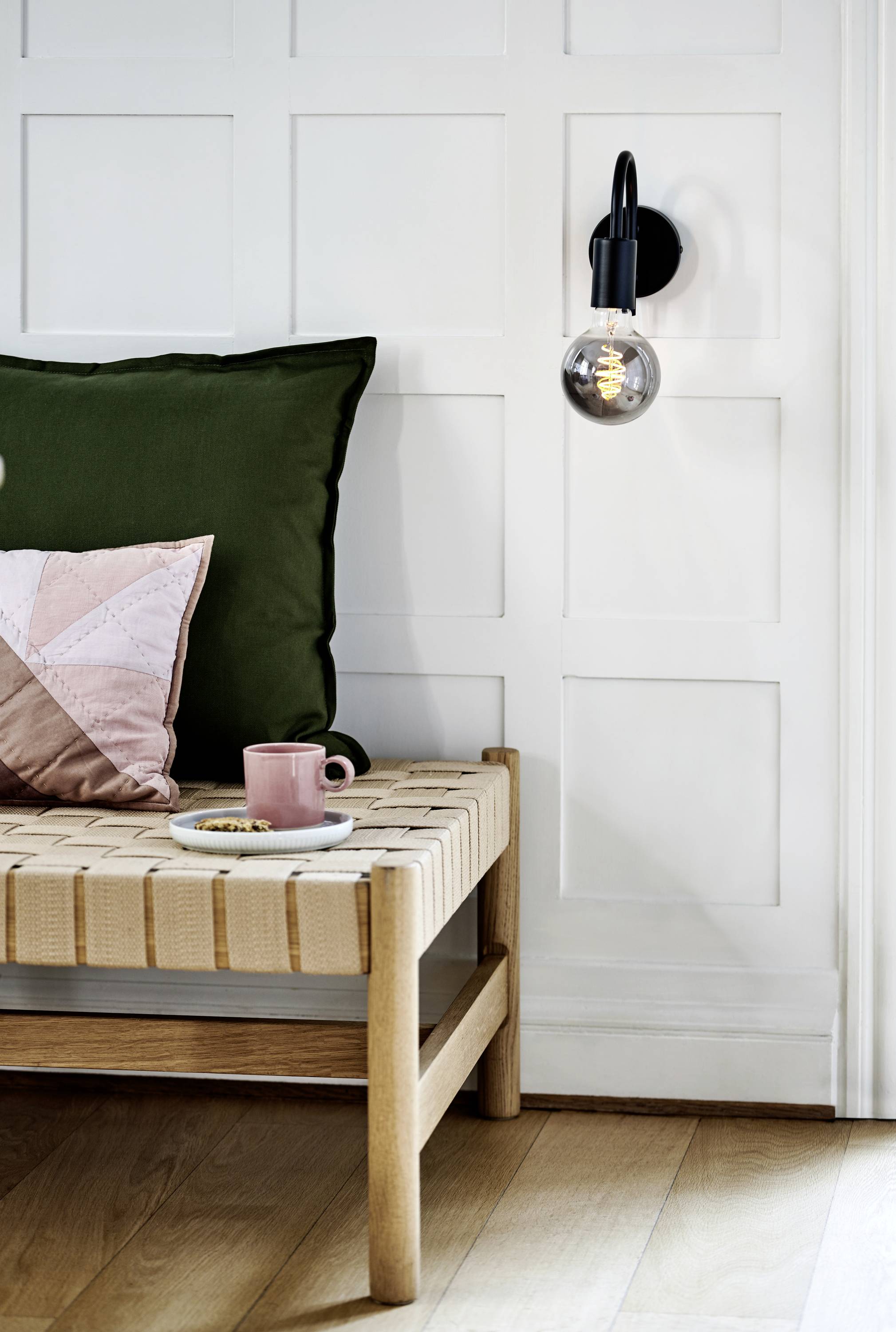 Nordlux Paco 2112071003 Wandleuchte E27 Schwarz