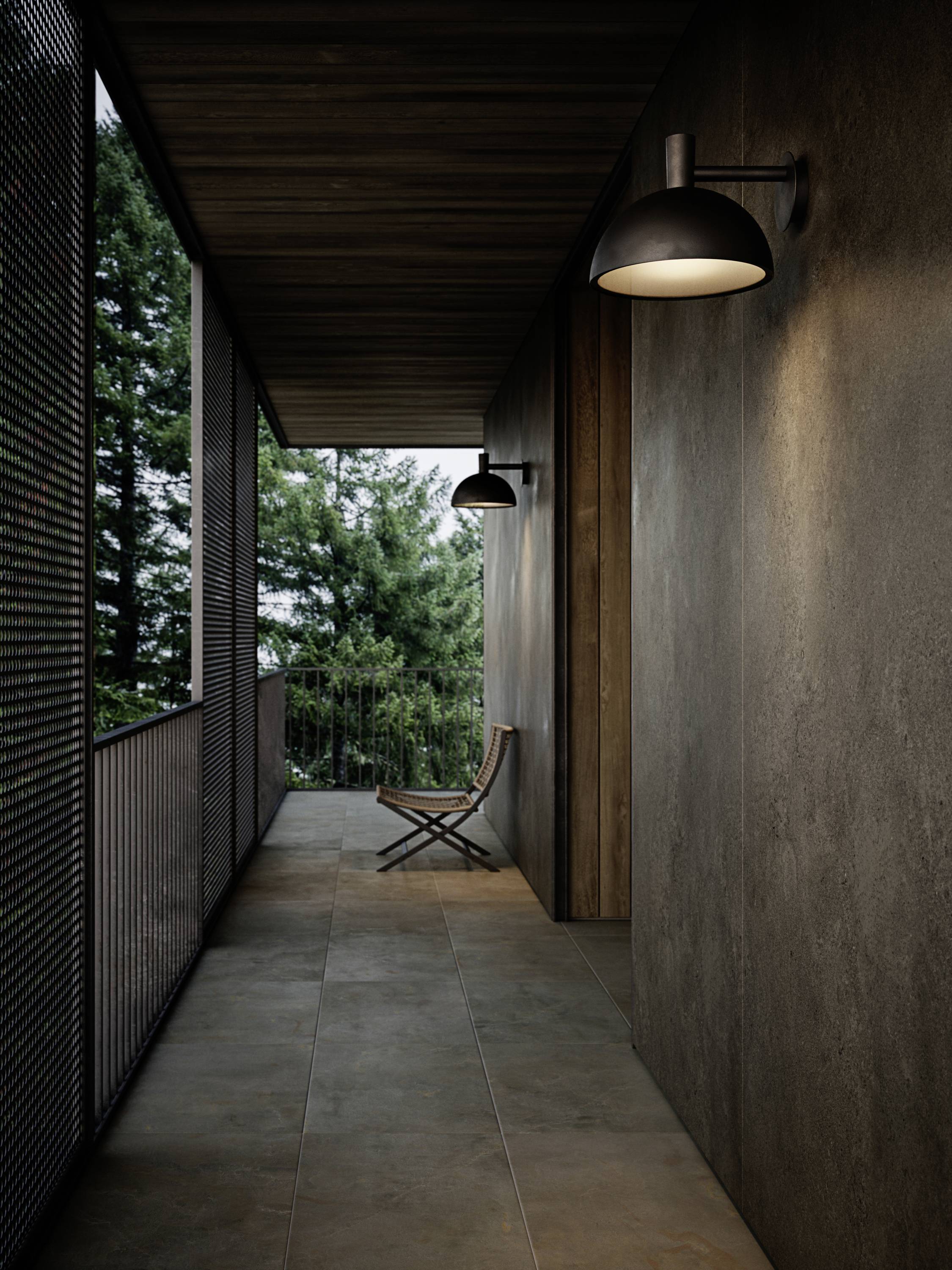 Nordlux Arki 35 2118111003 Außenwandleuchte E27 Schwarz