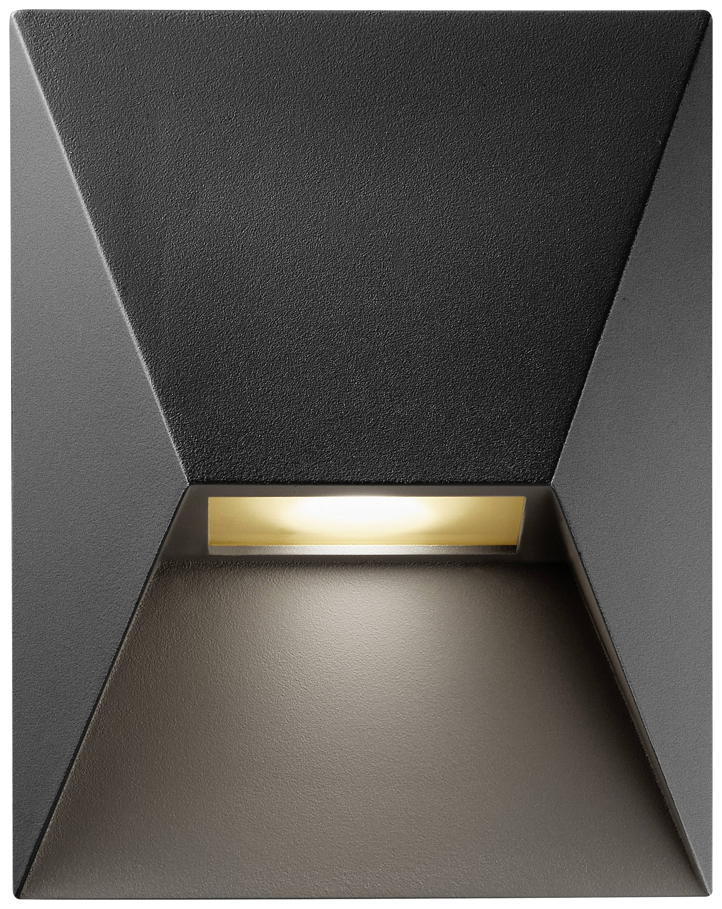 Nordlux Pontio 15 2218171003 Außenwandleuchte GU10 Schwarz