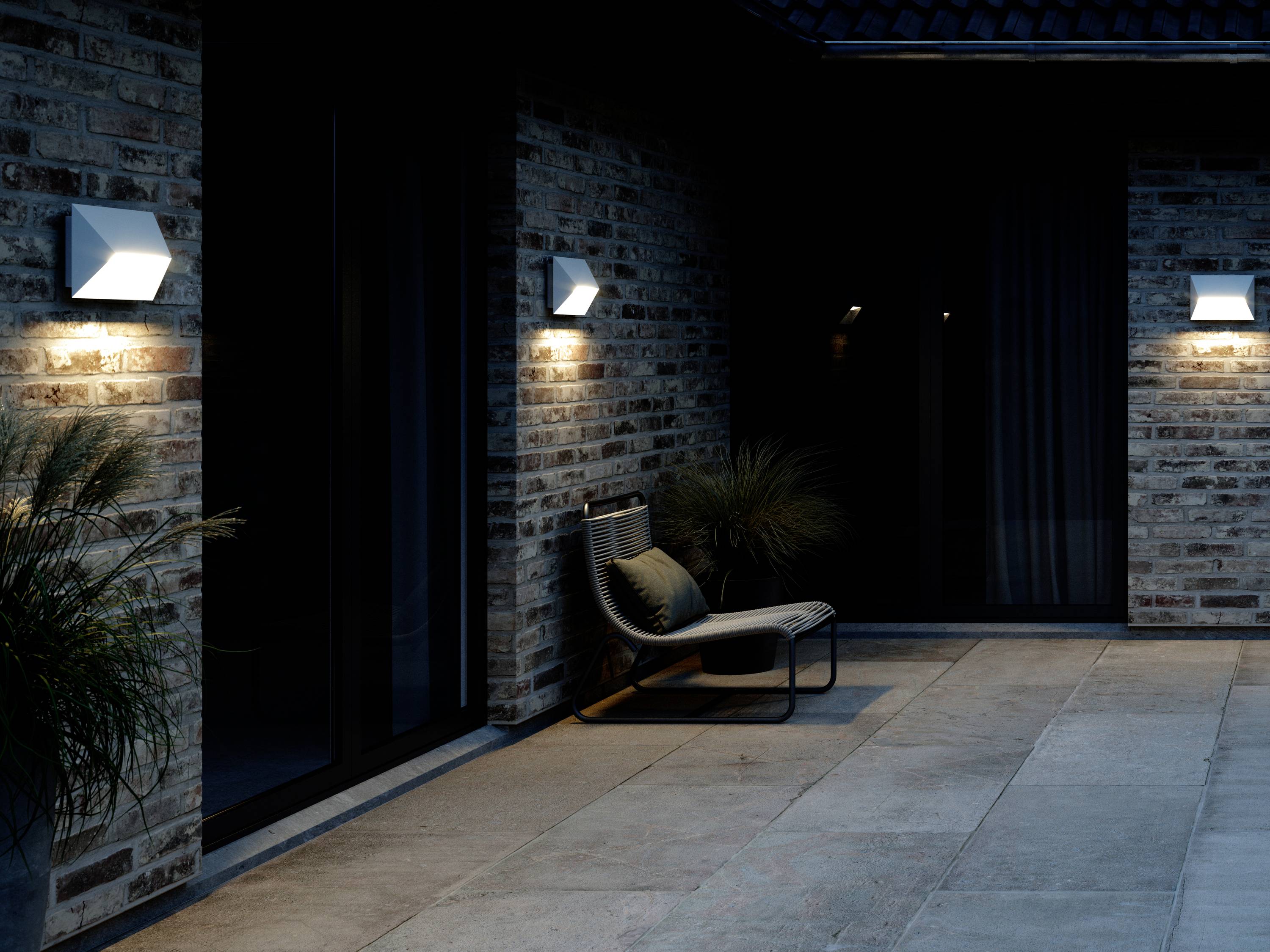 Nordlux Pontio 27 2218191001 Außenwandleuchte GU10 Weiß