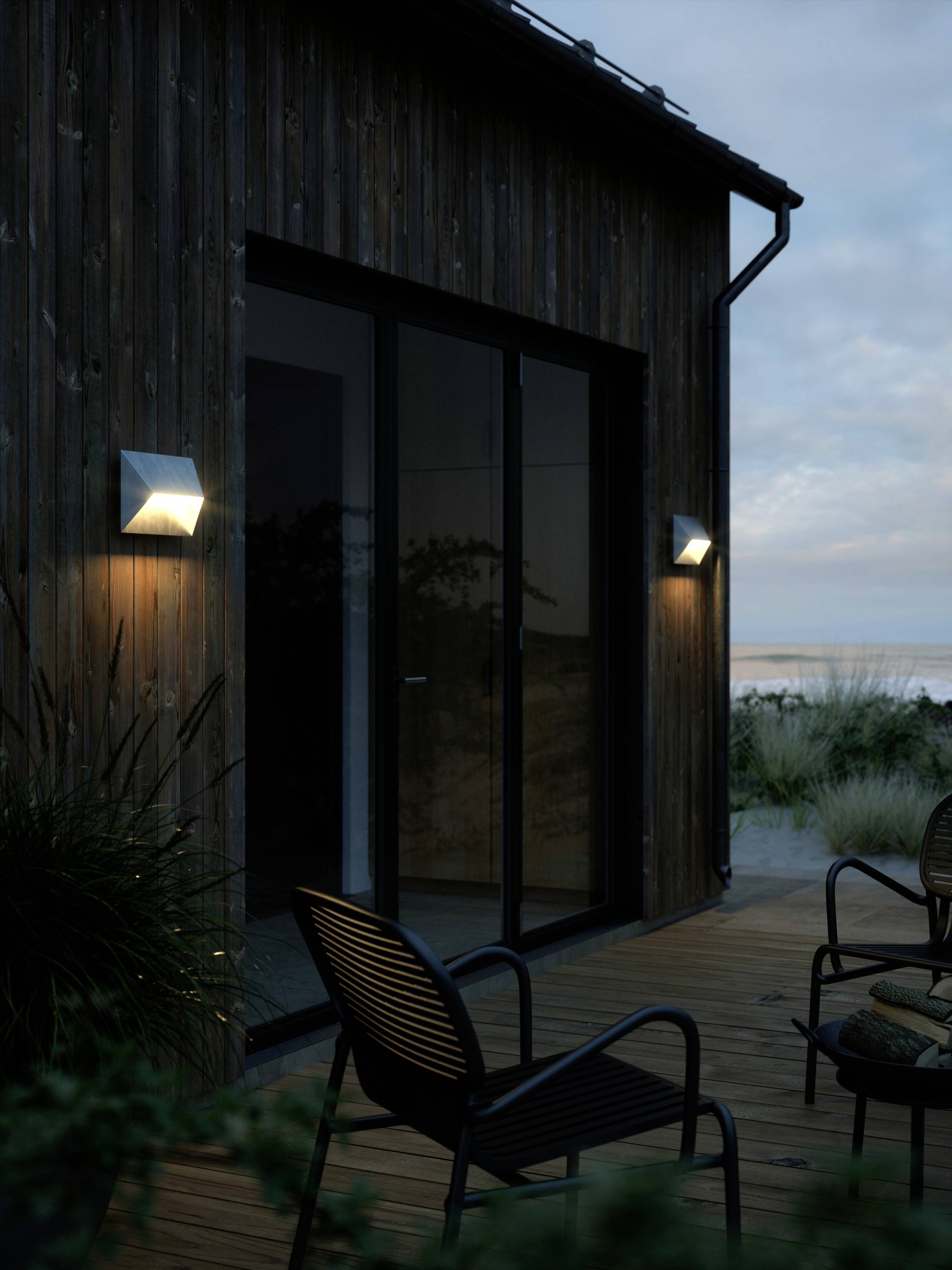 Nordlux Pontio 27 2218191031 Außenwandleuchte GU10 Verzinkt