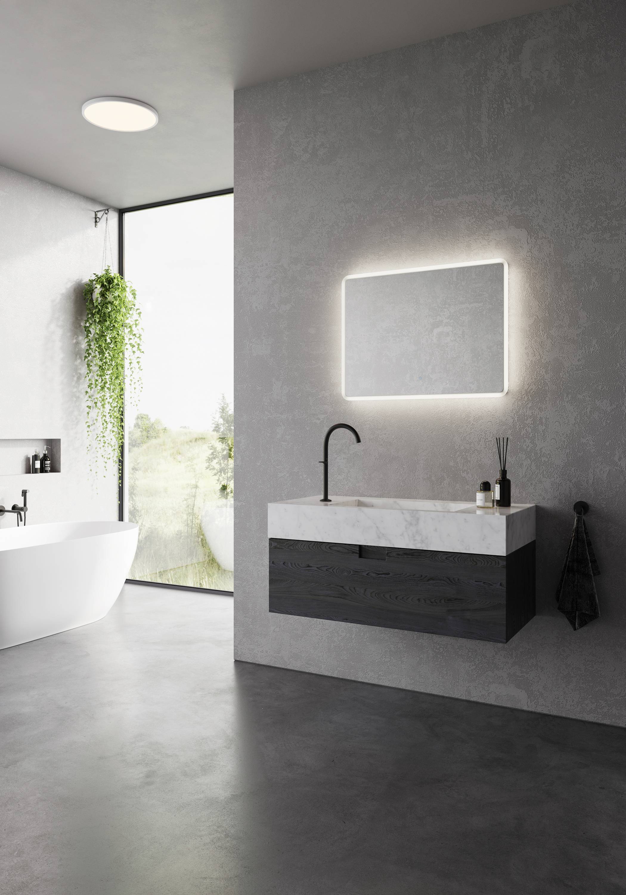 Nordlux Dovina 60x80 2310271000 LED-Wandleuchte 20.00W LED-Modul Klar