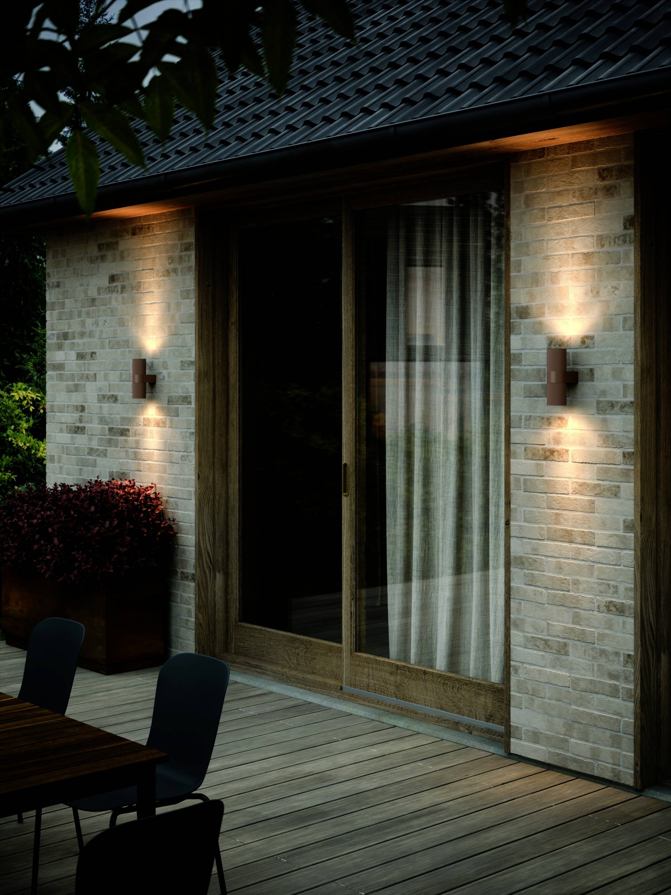 Nordlux Kyklop Ripple 2318051009 Wandleuchte GU10 Rost