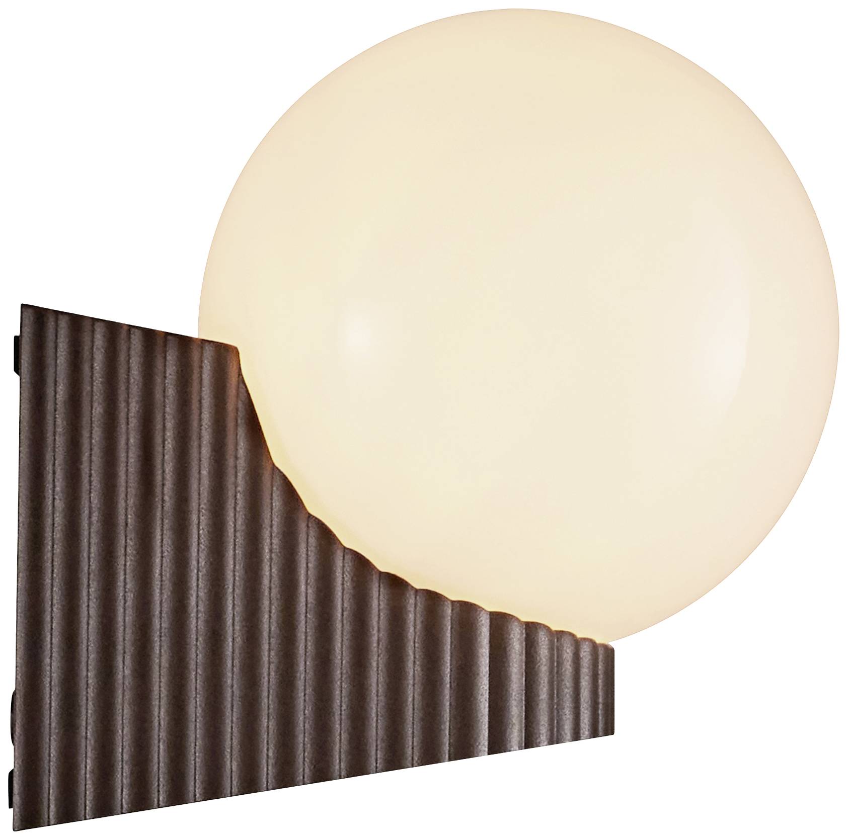 Nordlux Hayley 2318131061 Wandleuchte E27 Braun (metallic)