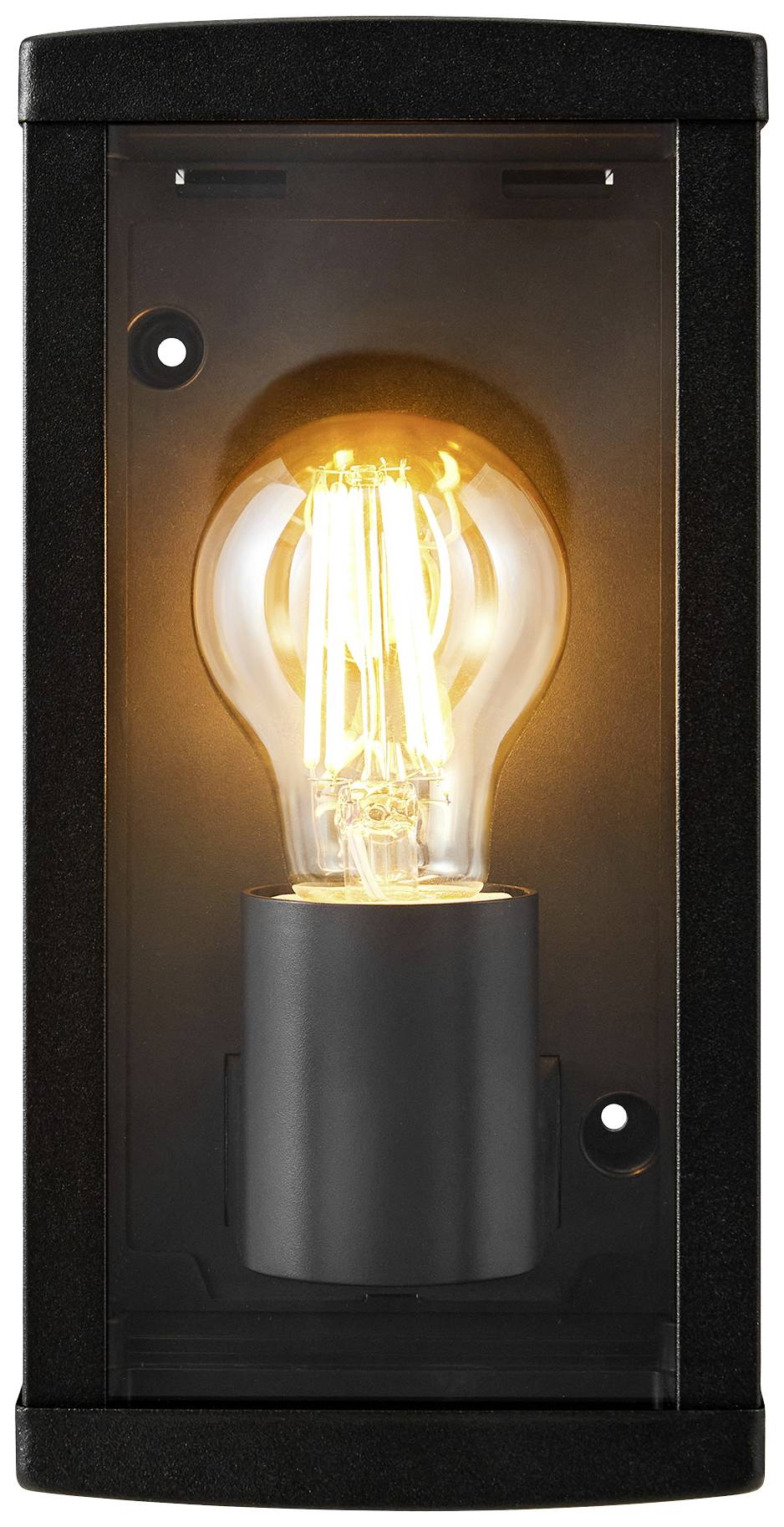 Nordlux Luchy 2418231003 Wandleuchte E27 Schwarz