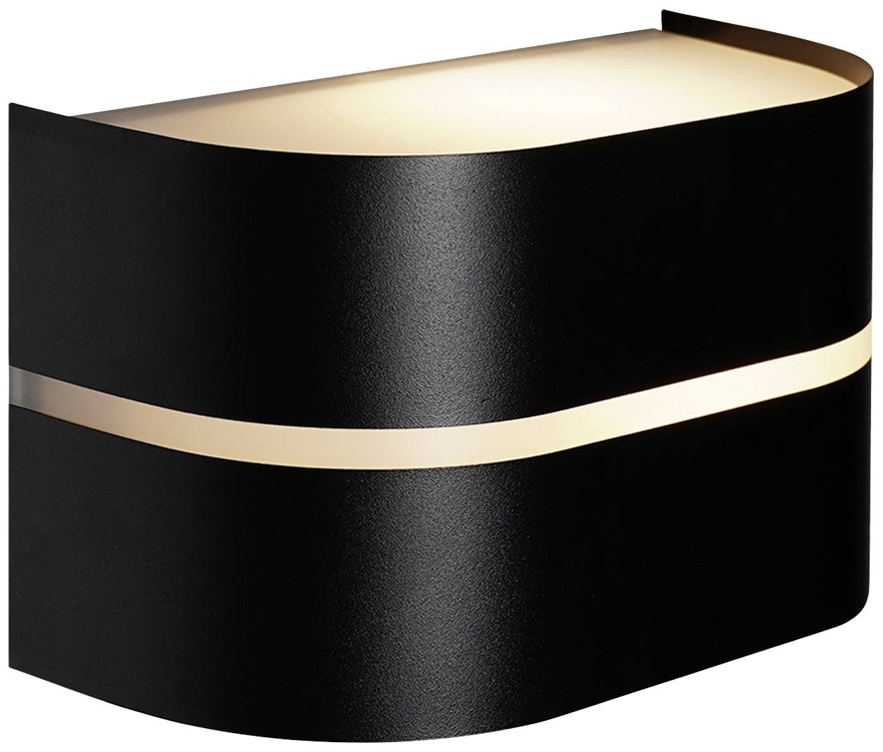 Nordlux Sibelis 2418311003 Wandleuchte E27 Schwarz