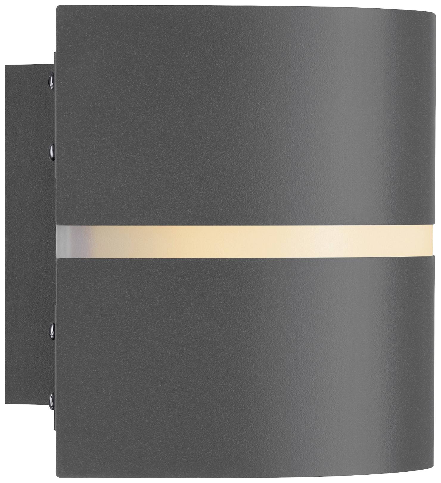 Nordlux Sibelis 2418311050 Wandleuchte E27 Anthrazit