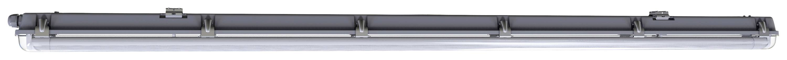 Nordlux Works IP65 1x24 LED-Unterbauleuchte LED G13 24.00W Neutralweiß Grau