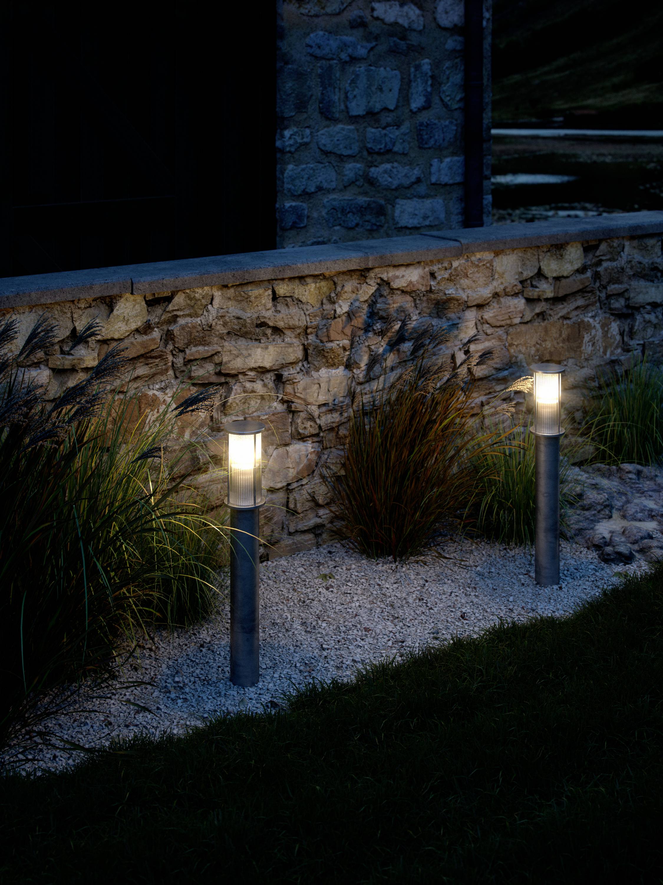 Nordlux 2218308031 Linton Pollerleuchte E27 Verzinkt