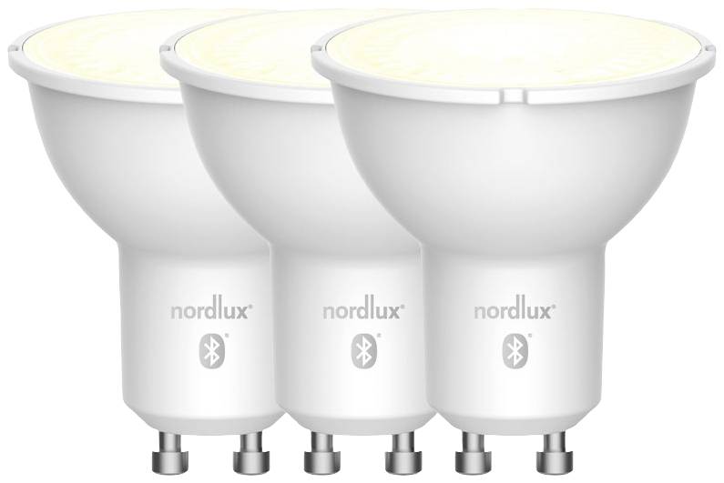 Nordlux 2270031000 LED EEK F (A - G) GU10 Reflektor 4.8W Warmweiß bis Kaltweiß 3St.