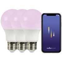 Nordlux 2270052701 LED EEK F (A - G) E27 Glühlampenform 8.00W Warmweiß bis Kaltweiß, RGB 3St. Nordlux 2270052701 LED EEK F (A - G) E27 Glühlampenform 8.00W Warmweiß bis Kaltweiß, RGB 3St.