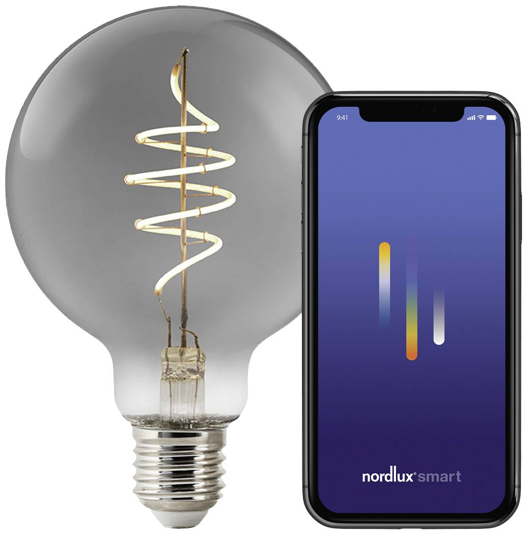 Nordlux 2280162747 LED E27 Globeform 4.70W smoke 1St.