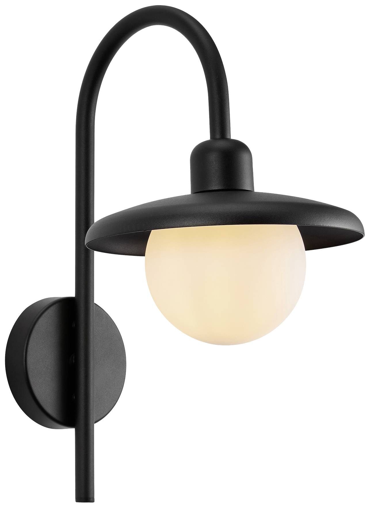 Nordlux Berlo 2418191003 Wandleuchte E27 Schwarz