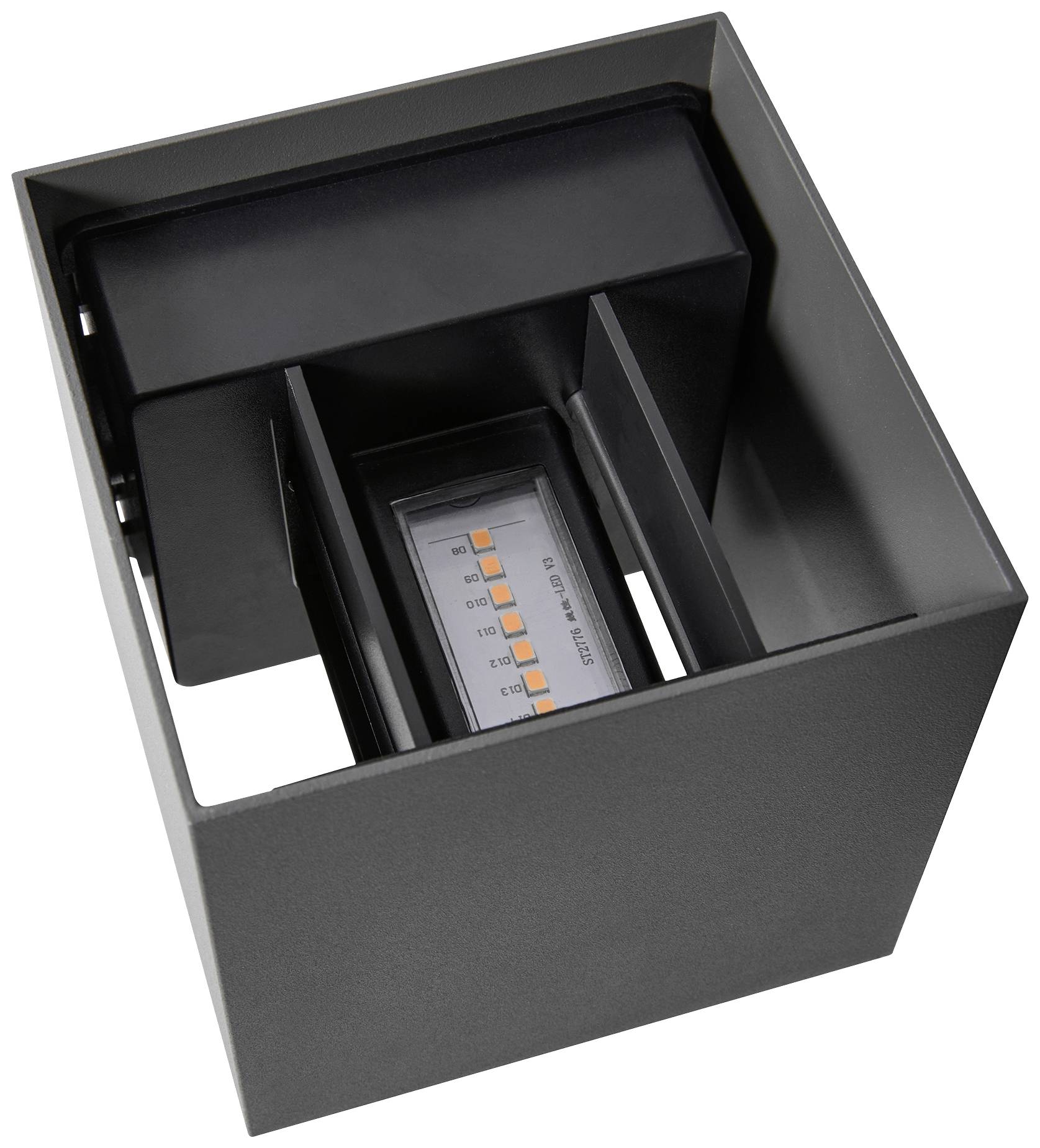 Nordlux Milda kubi 2418331050 LED-Außenwandleuchte 4.90W LED-Modul Anthrazit