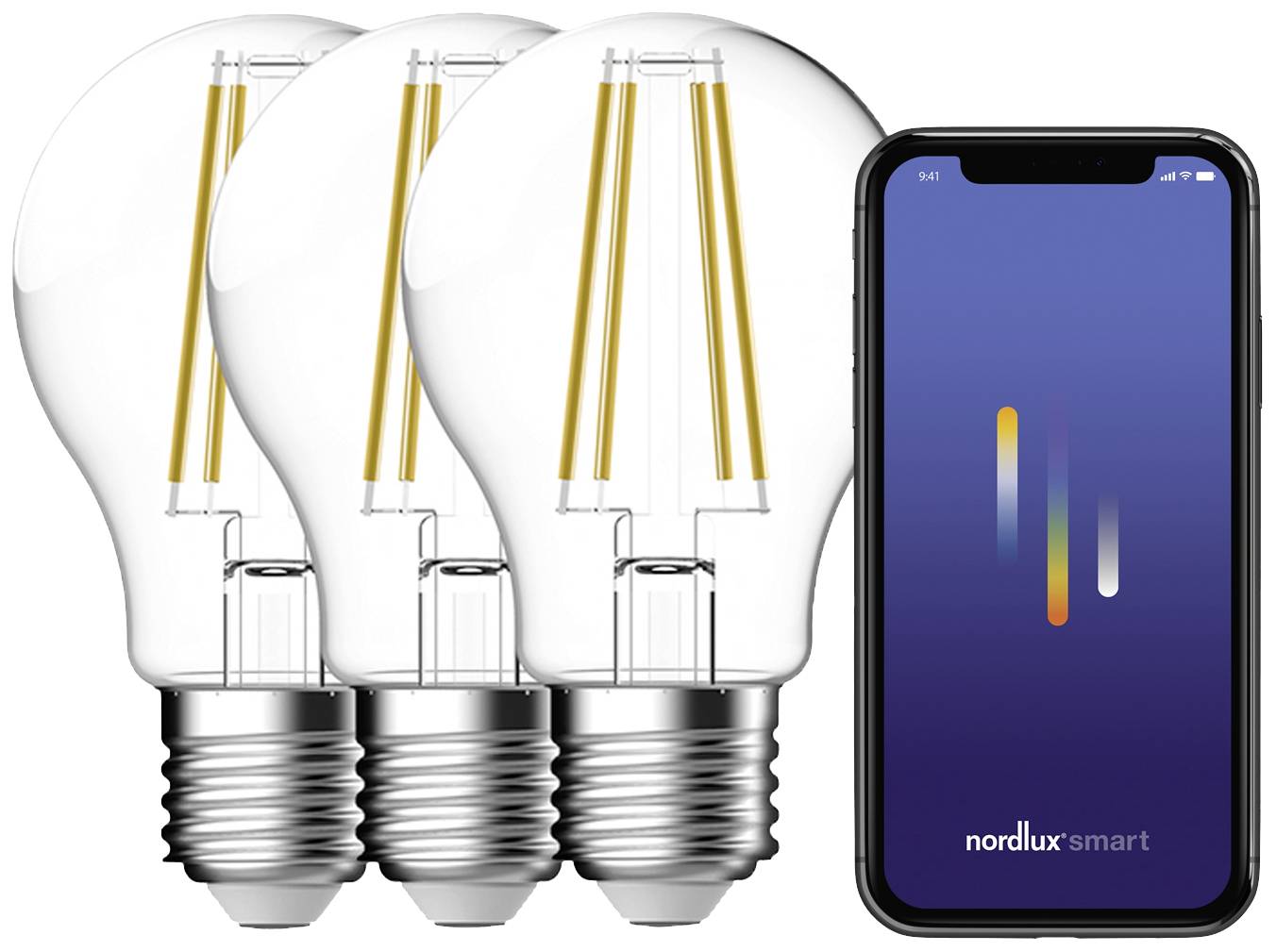 Nordlux 2270012700 LED EEK E (A - G) E27 Reflektor 4.70W Warmweiß bis Kaltweiß 3St.