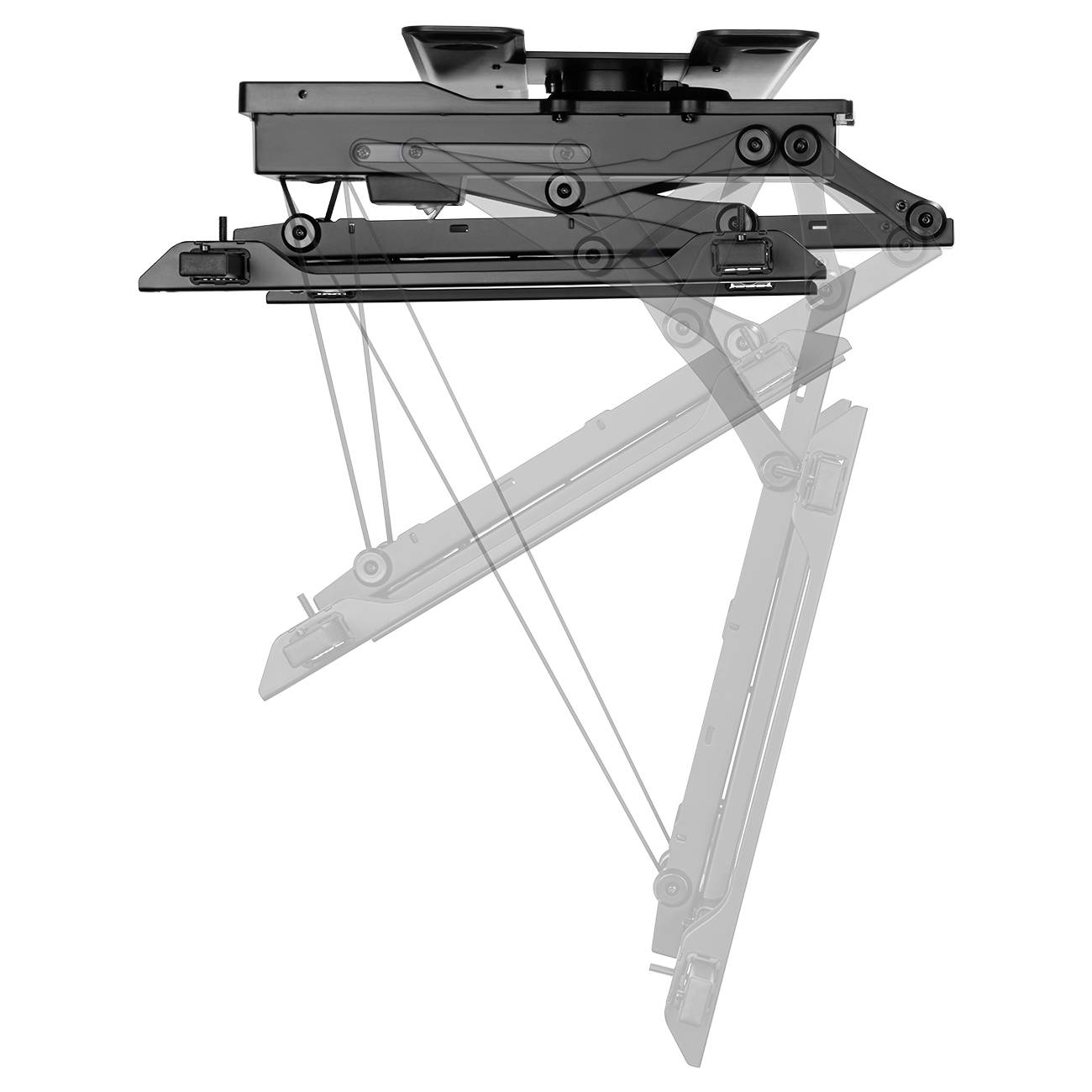 My Wall HL49MWL TV-Deckenhalterung für Google Home, Mit Fernbedienung, Neigbar, Zusammenklappbar, Motorisiert 81,3cm (32")