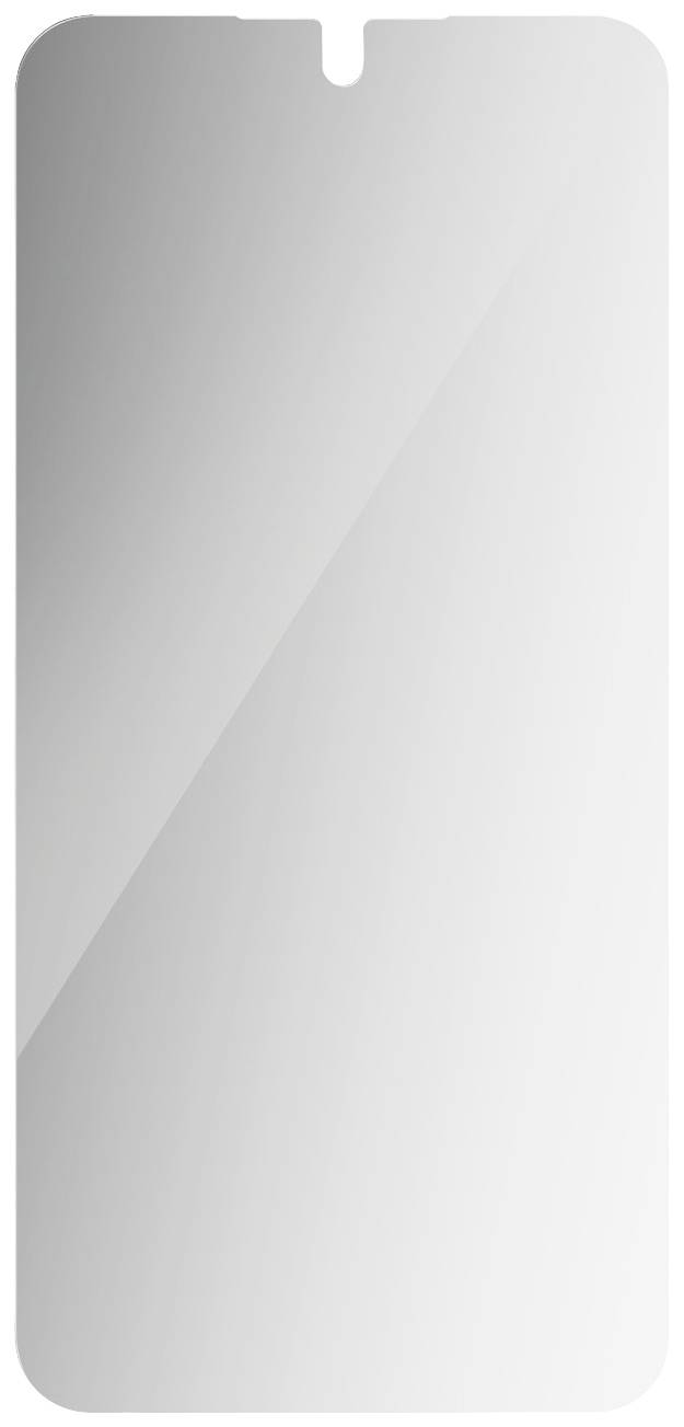 Die Abbildung zeigt einen modernen Smartphone-Bildschirm mit schmalen Rändern und einer kleinen Aussparung oben.