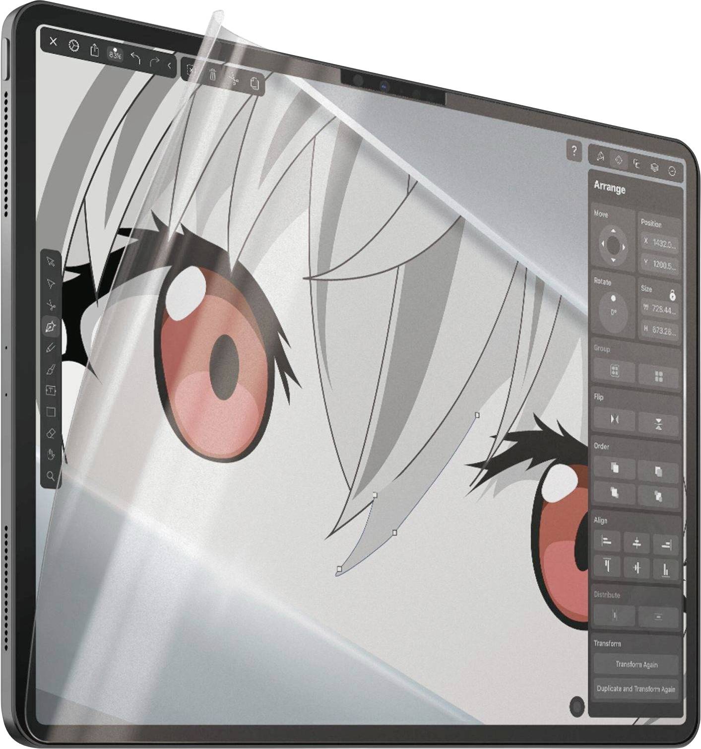 PanzerGlass Ultra-Wide Fit Displayschutzglas Apple iPad Air 13" (M2, 2024) 1 St. 2836