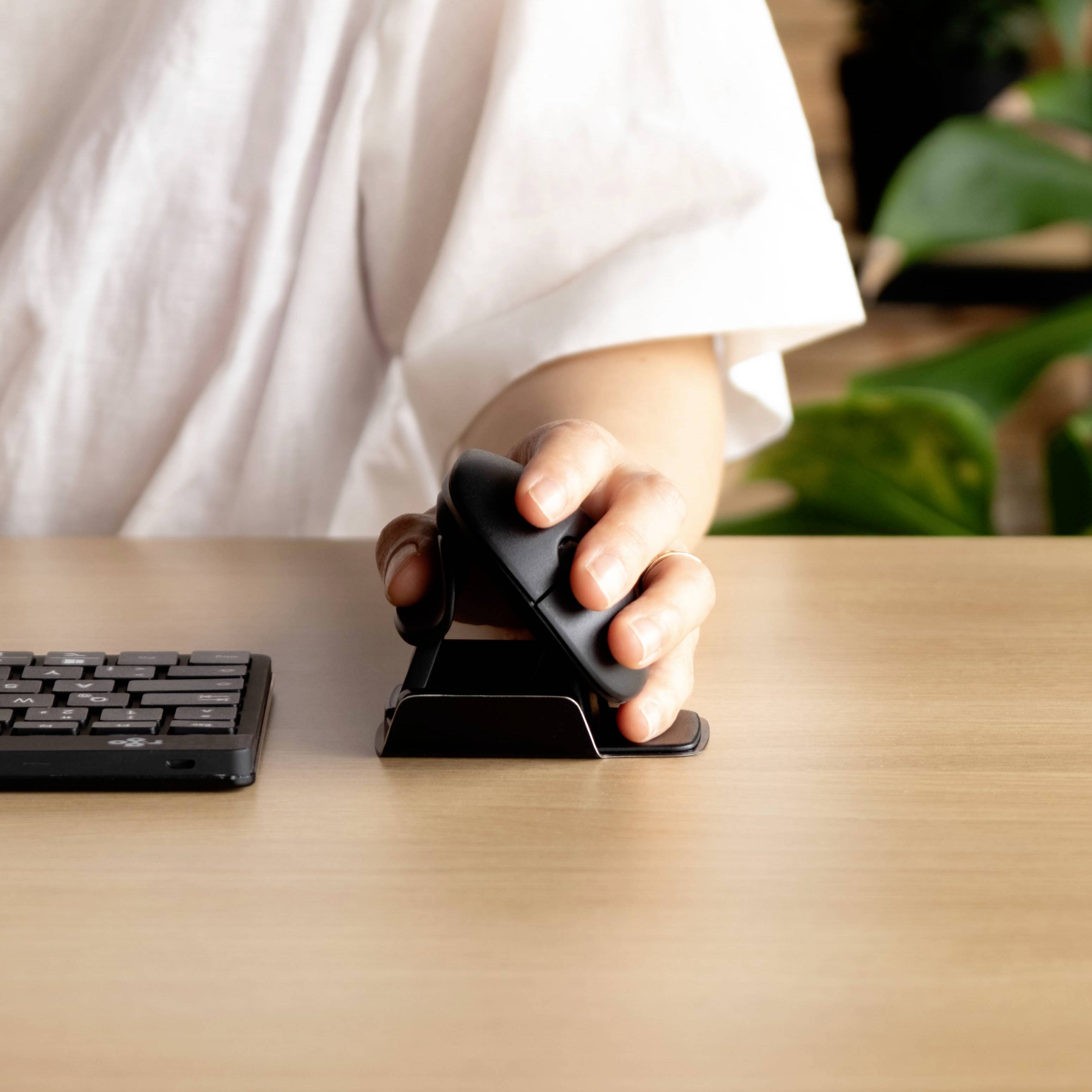 R-GO Tools Twister Maus Bluetooth® Optisch Schwarz 3 Tasten 2400 dpi