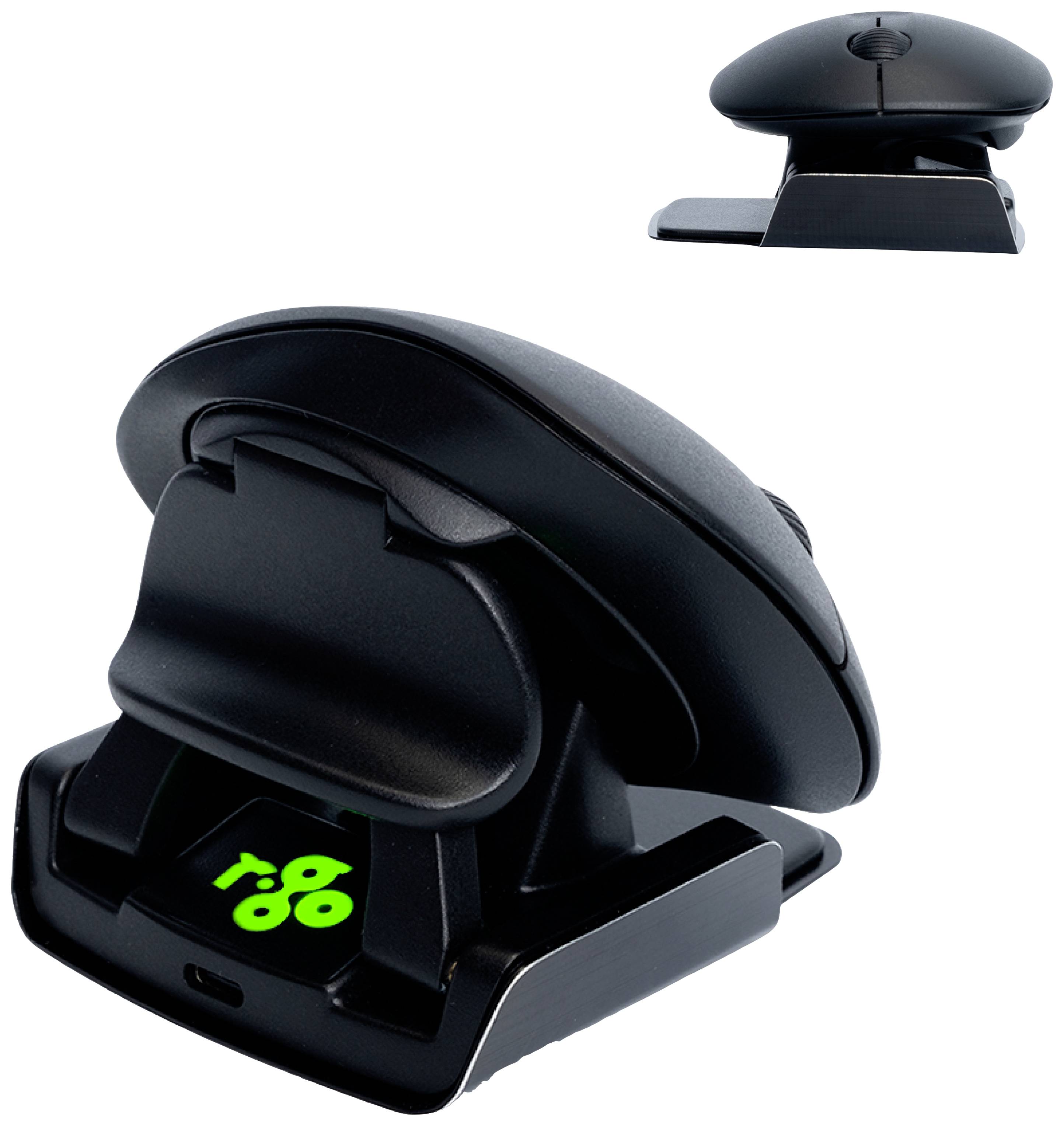 R-GO Tools Twister Maus Bluetooth® Optisch Schwarz 3 Tasten 2400 dpi